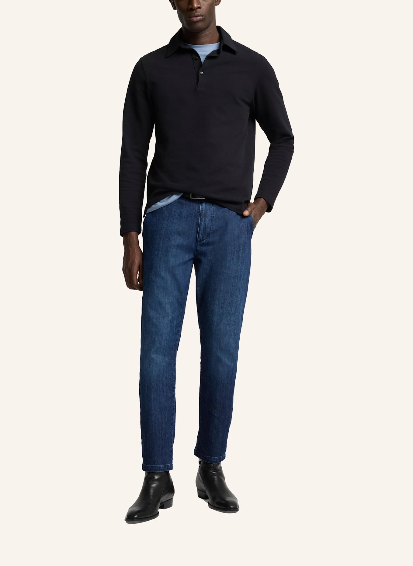 7 for all mankind Jeans AIRWEFT CHINO Slim Fit: BLAU