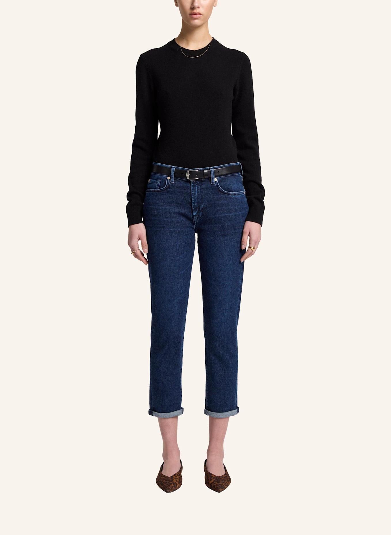 7 for all mankind Jeans JOSEFINA Boyfriend Fit: BLAU