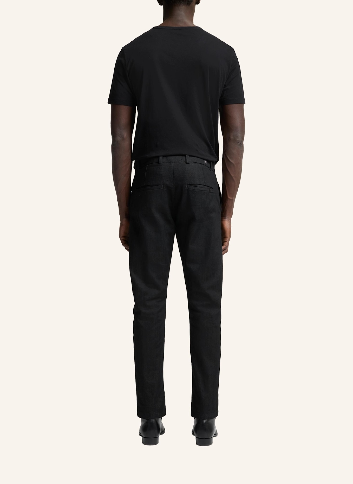 7 for all mankind Jeans AIRWEFT CHINO Slim Fit: SCHWARZ