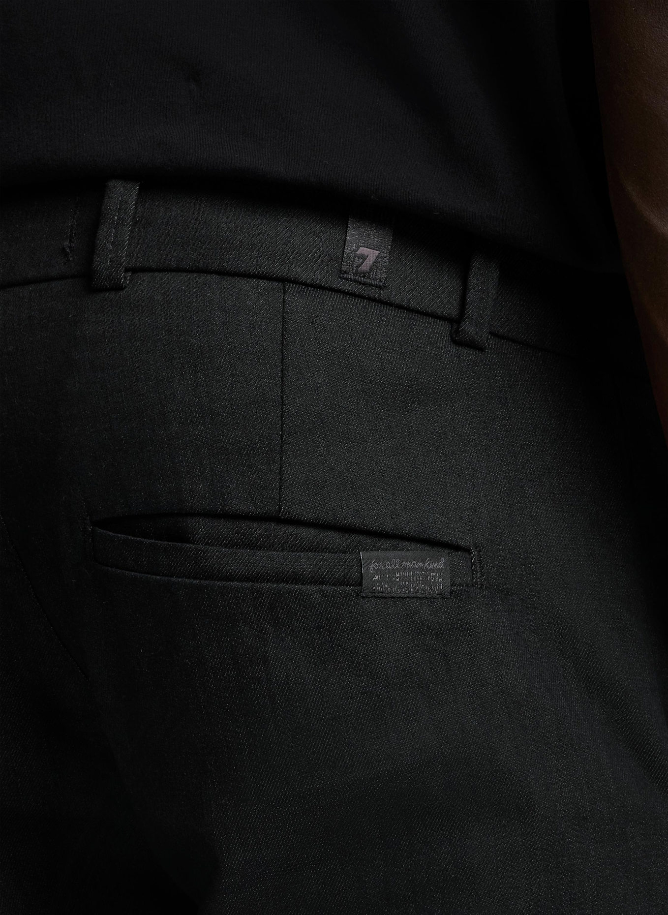 7 for all mankind Jeans AIRWEFT CHINO Slim Fit: SCHWARZ
