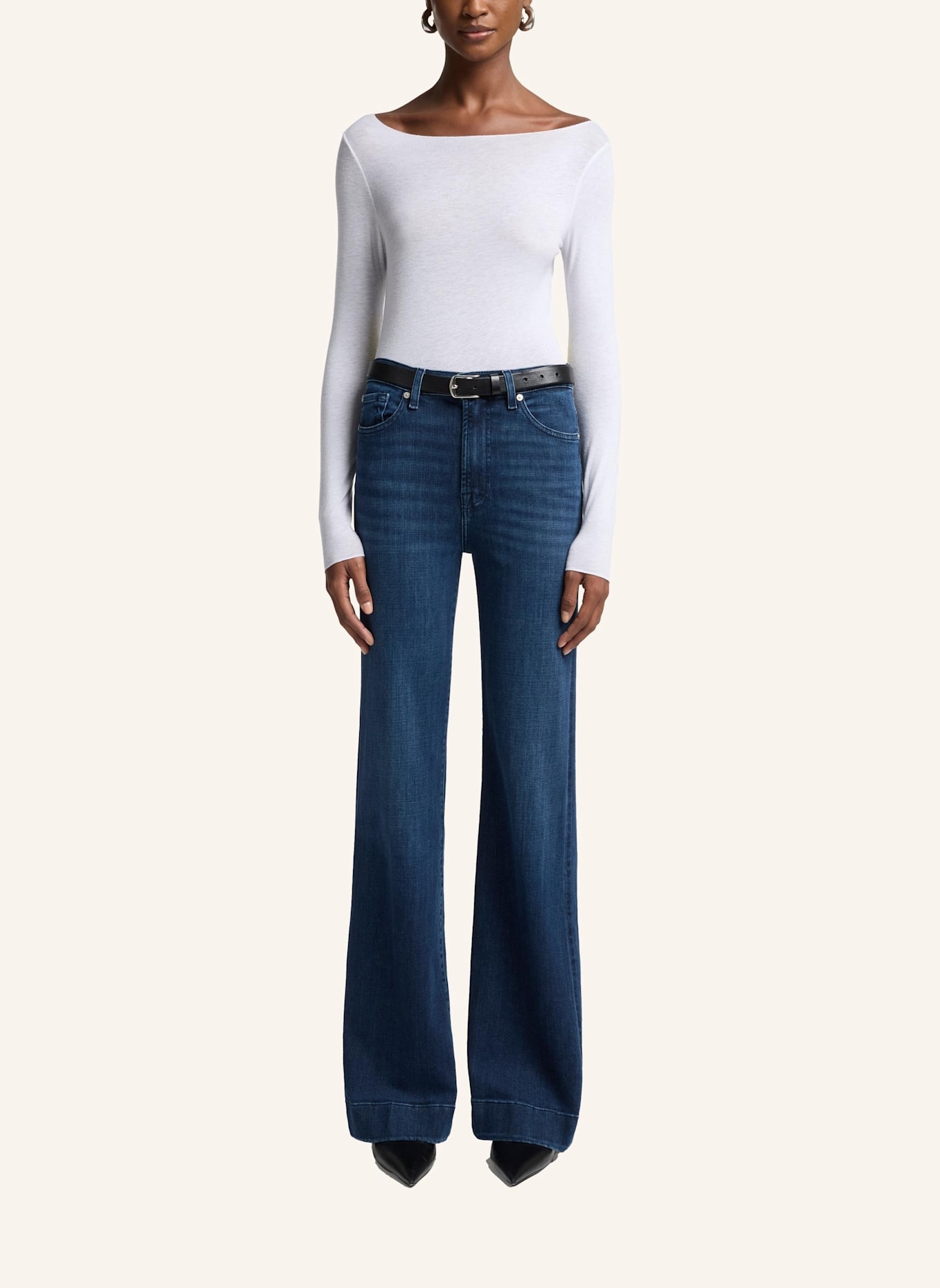 7 for all mankind Jeans MODERN DOJO Flare Fit: BLAU