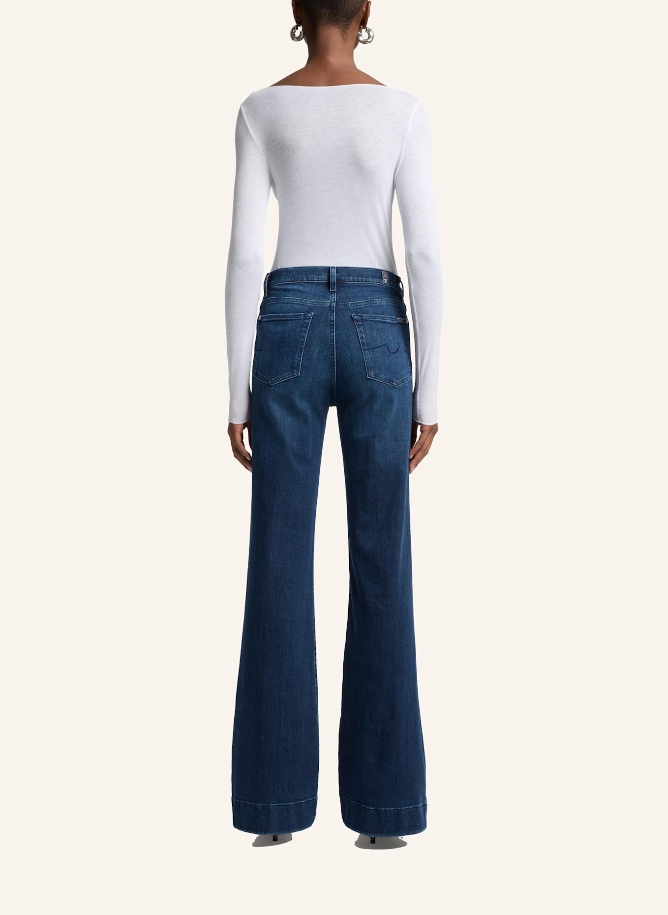 7 for all mankind Jeans MODERN DOJO Flare Fit: BLAU