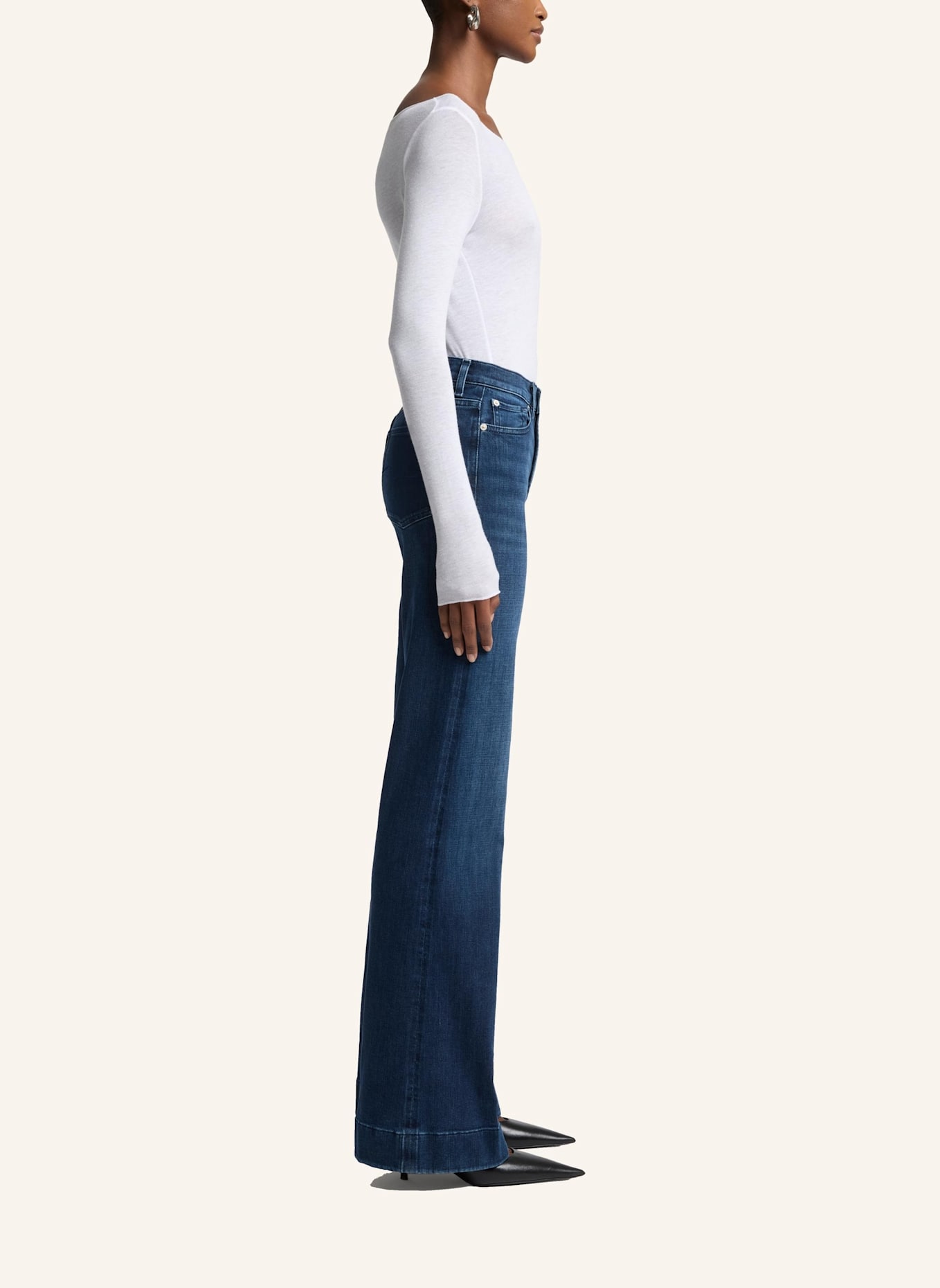7 for all mankind Jeans MODERN DOJO Flare Fit: BLAU