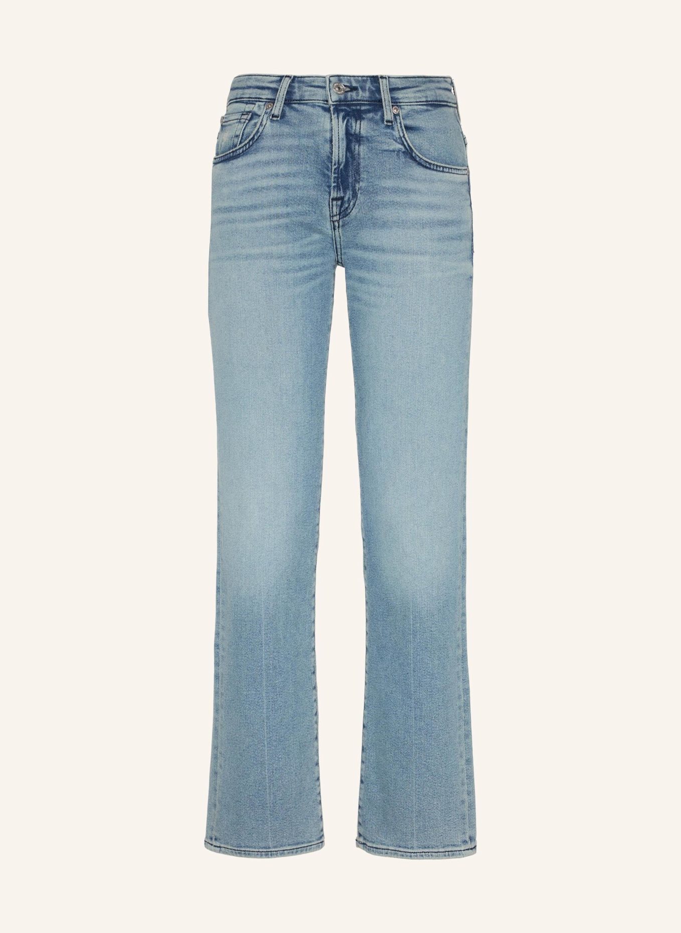 7 for all mankind Jeans CALIE STRAIGHT Straight Fit: BLAU