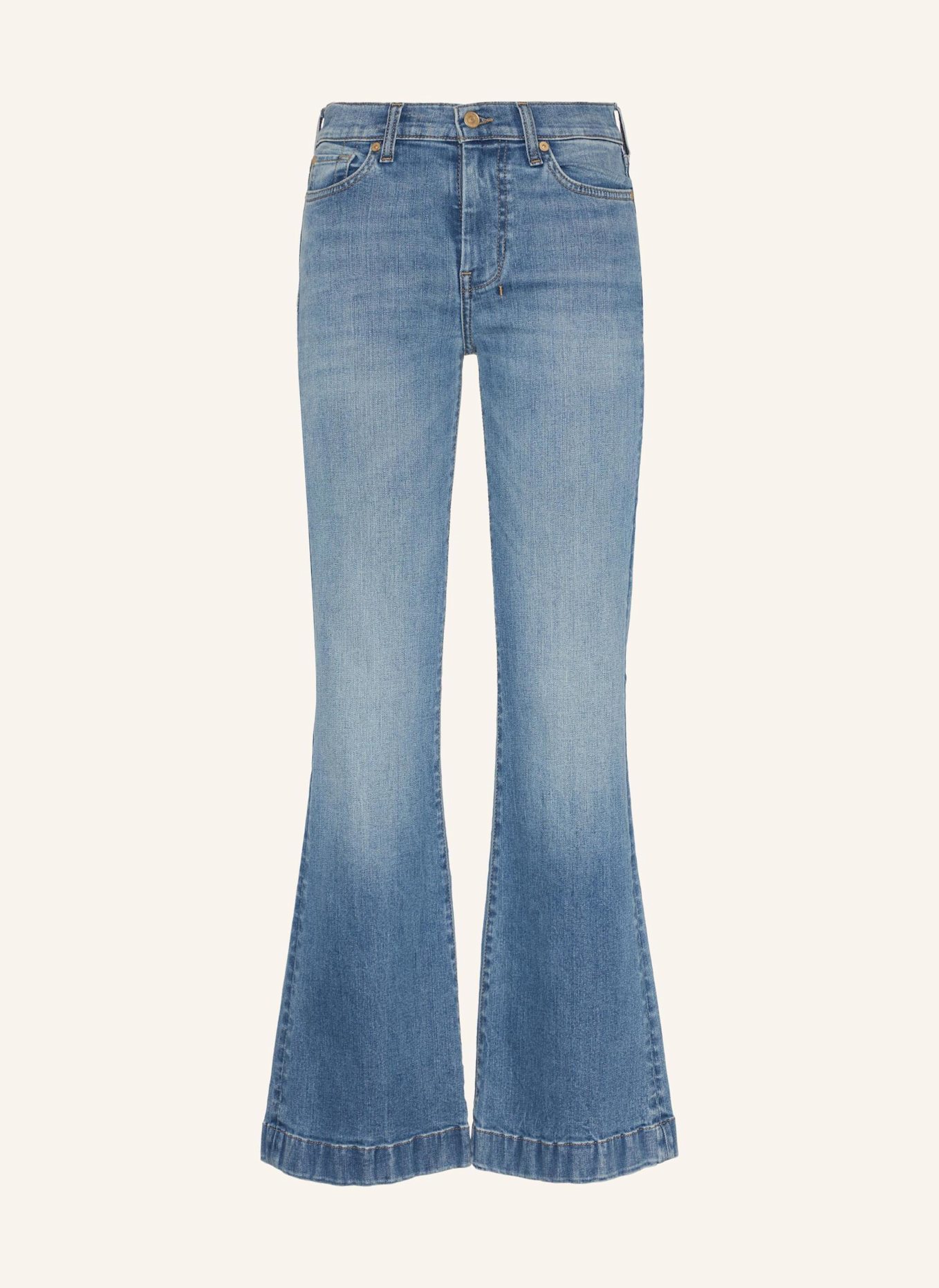 7 for all mankind Jeans DOJO TAILORLESS Flare Fit: BLAU