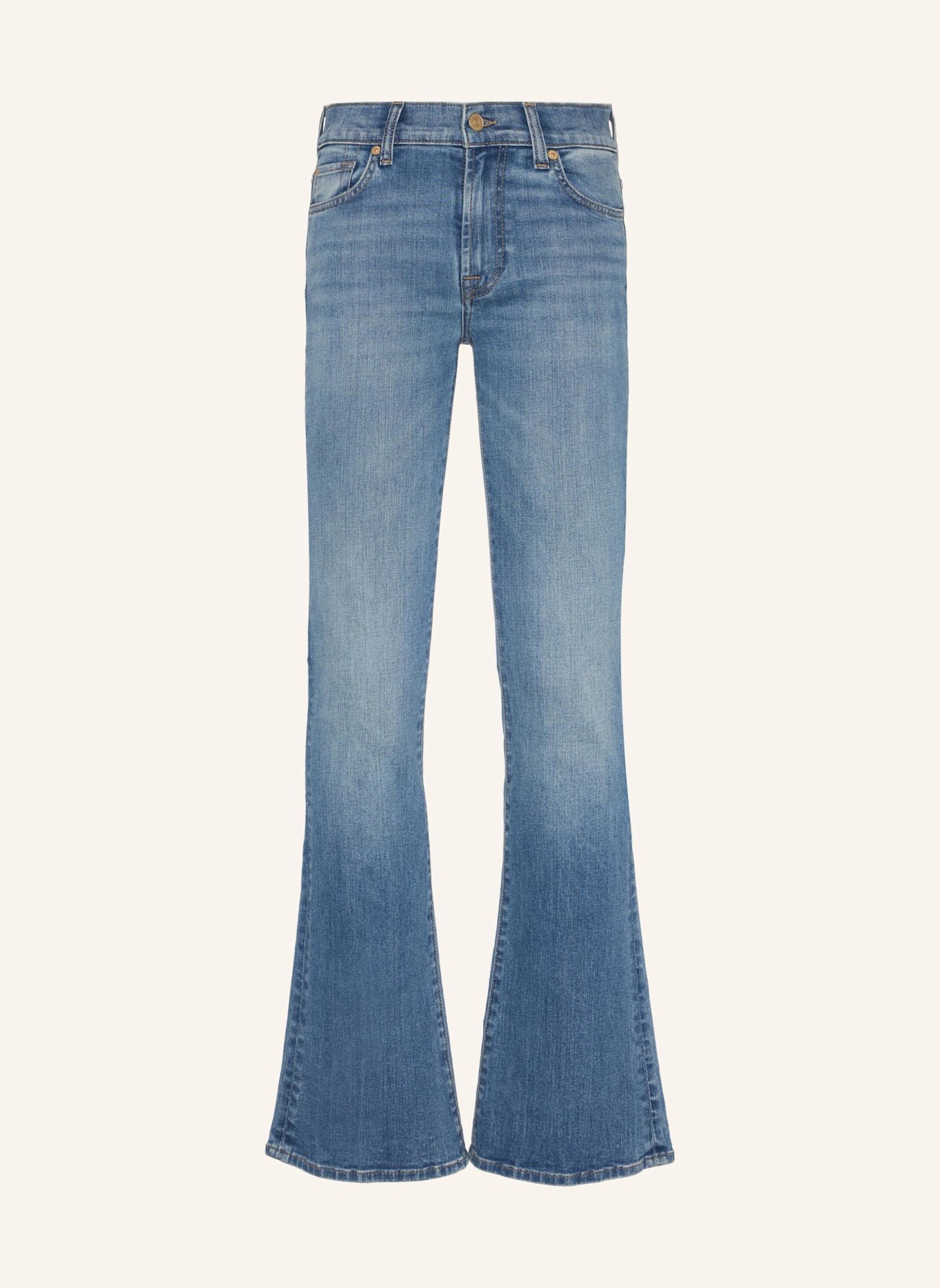 7 for all mankind Bootcut Jeans: BLAU