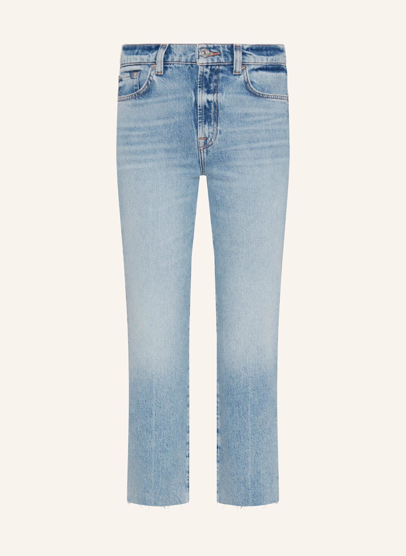 7 for all mankind Jeans LOGAN STOVEPIPE Straight Fit: BLAU