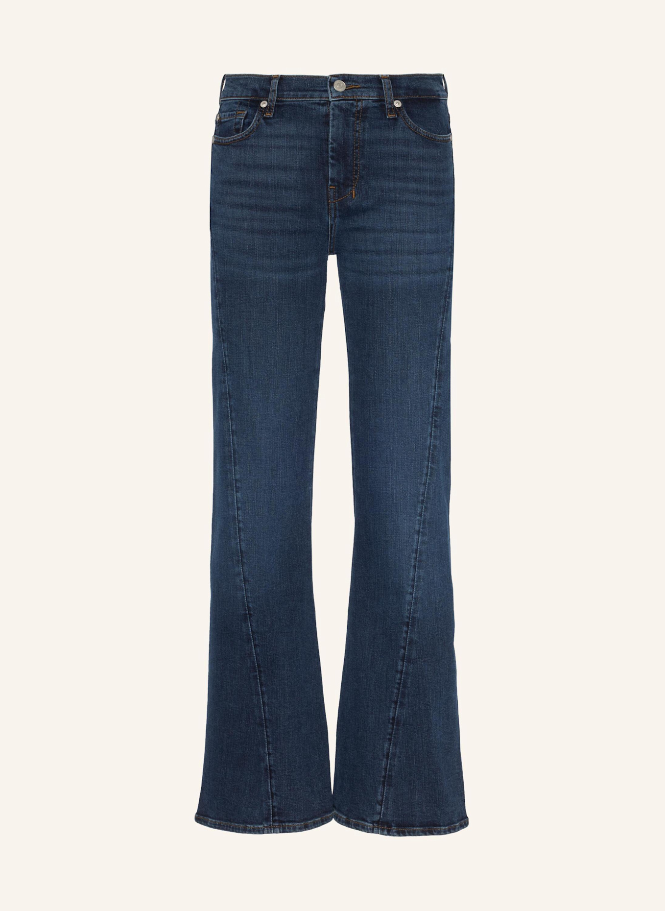 7 for all mankind Jeans DOJO TAILORLESS Flare Fit: BLAU