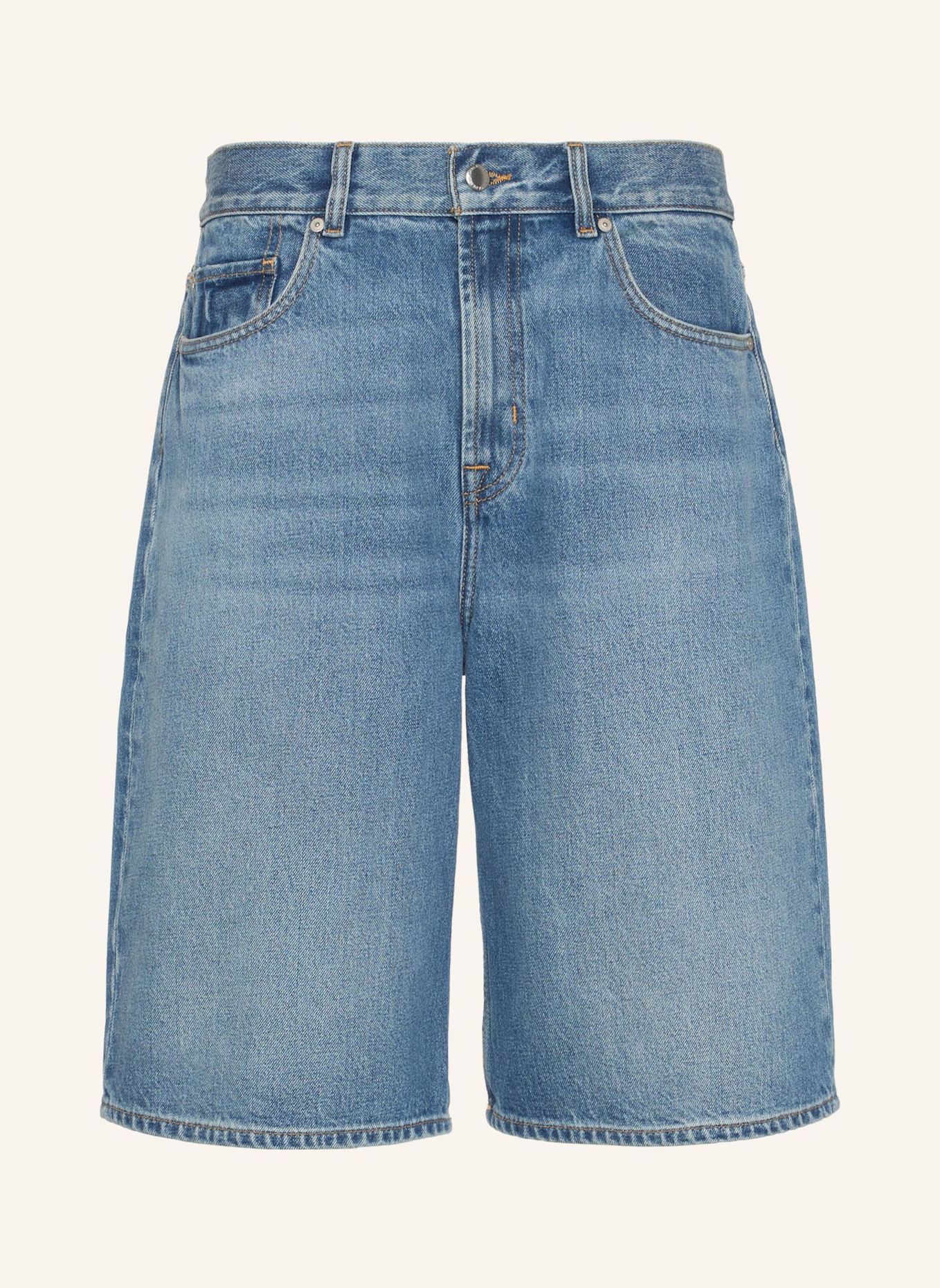 7 for all mankind Shorts WIDE LEG: BLAU