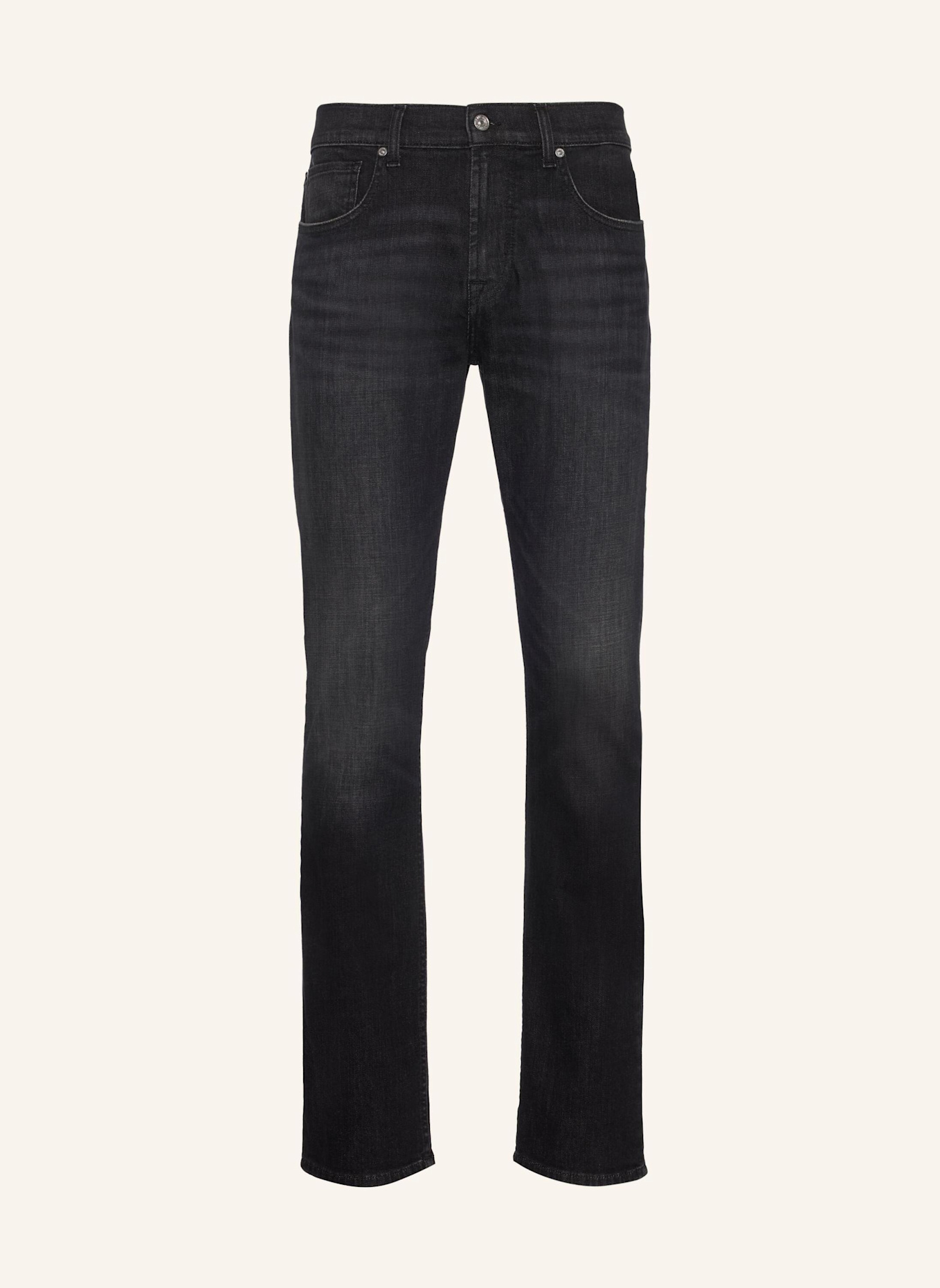 7 for all mankind Jeans THE STRAIGHT Straight Fit: SCHWARZ