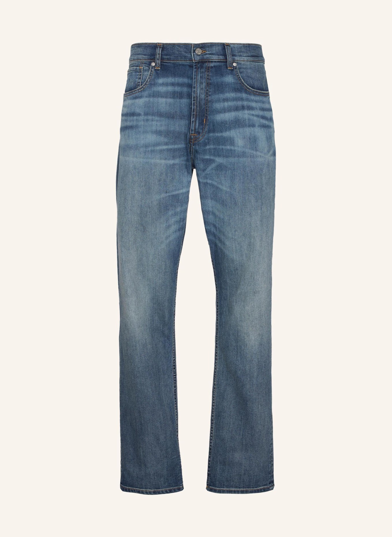 7 for all mankind Jeans MODERN STRAIGHT Straight Fit: BLAU