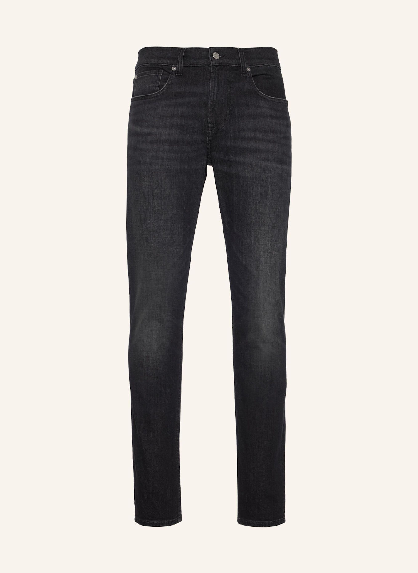 7 for all mankind Jeans SLIMMY TAPERED Skinny Fit: SCHWARZ