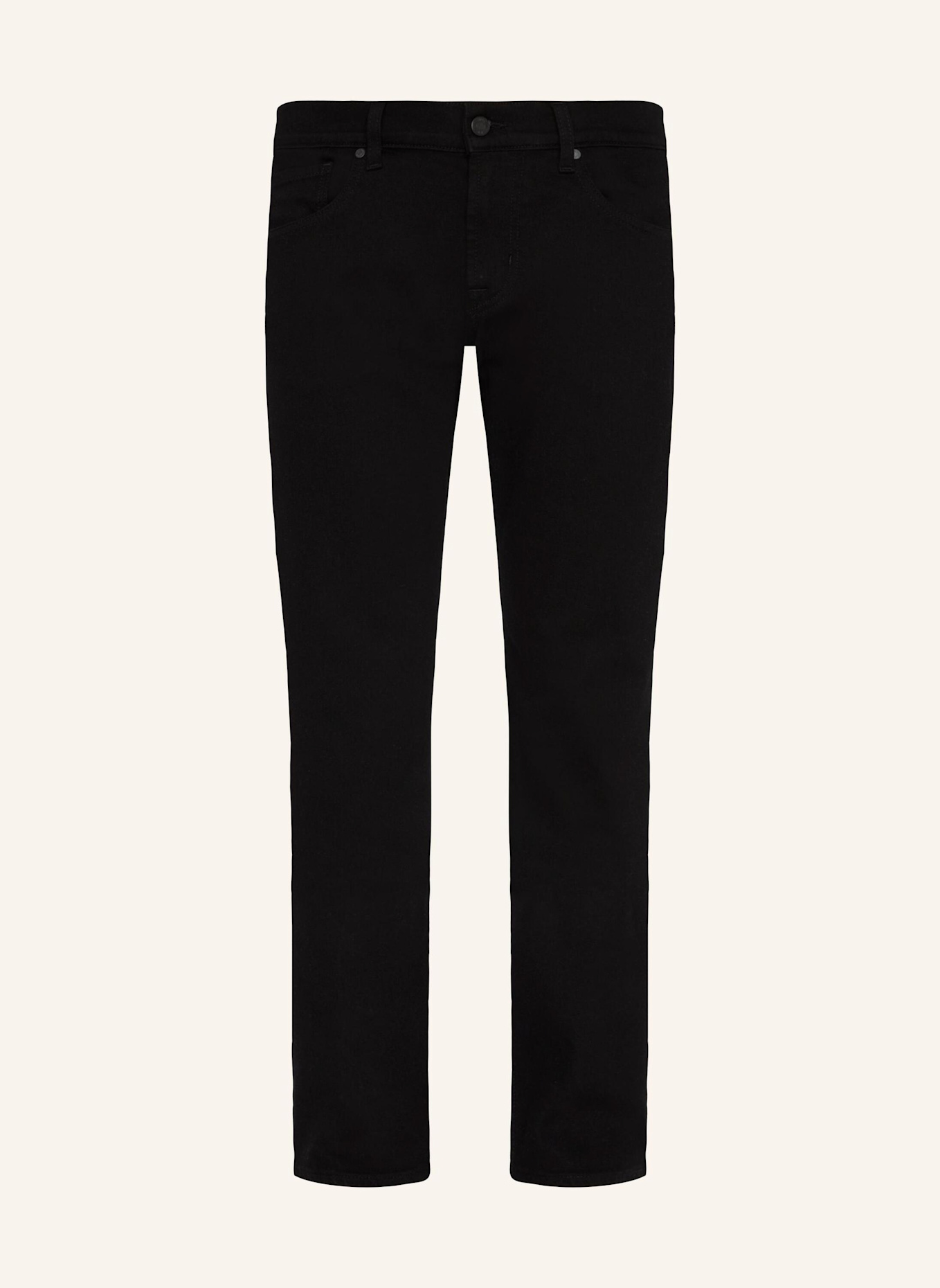 7 for all mankind Jeans THE STRAIGHT Straight Fit: SCHWARZ