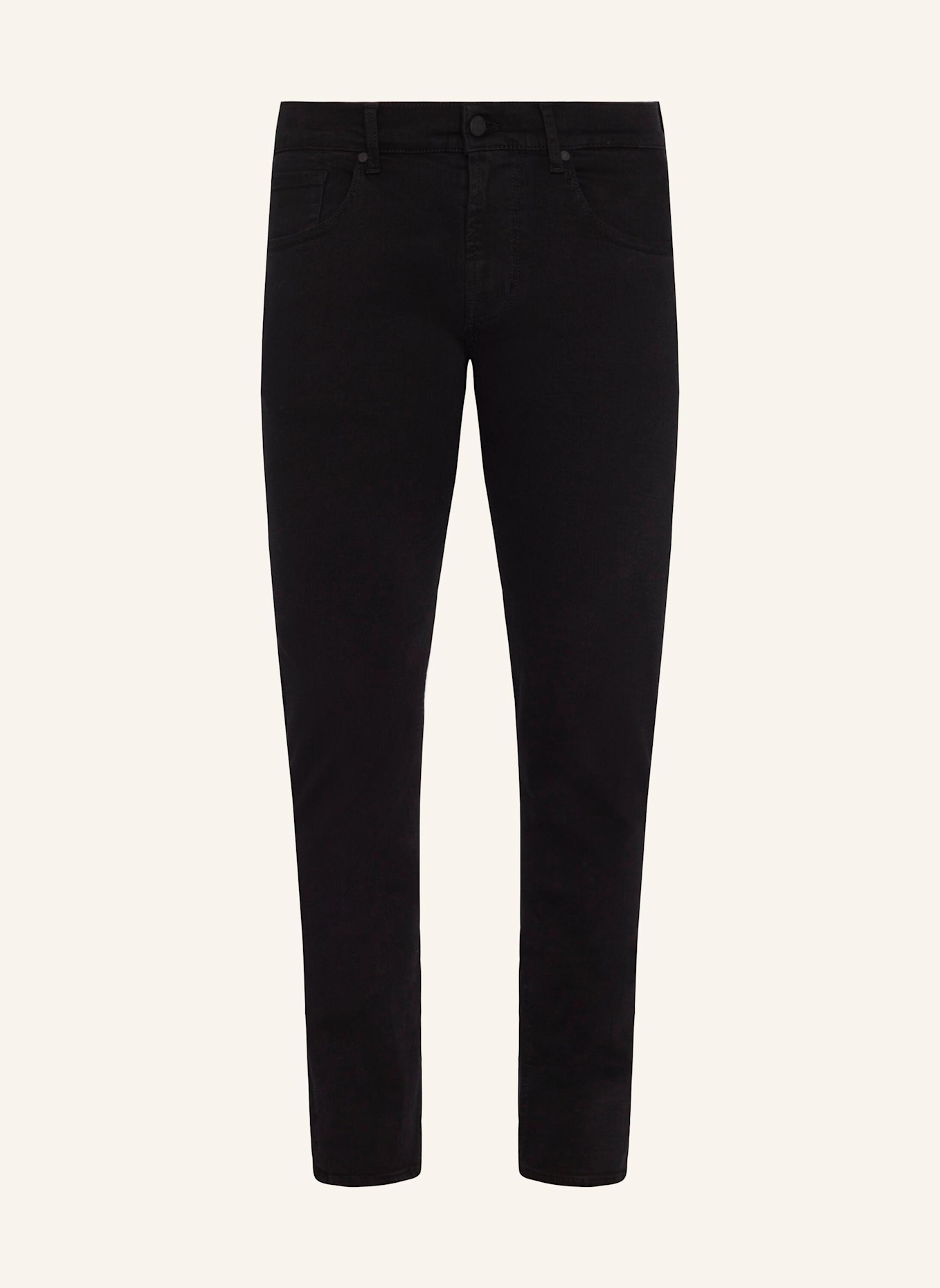 7 for all mankind Jeans SLIMMY TAPERED Skinny Fit: SCHWARZ