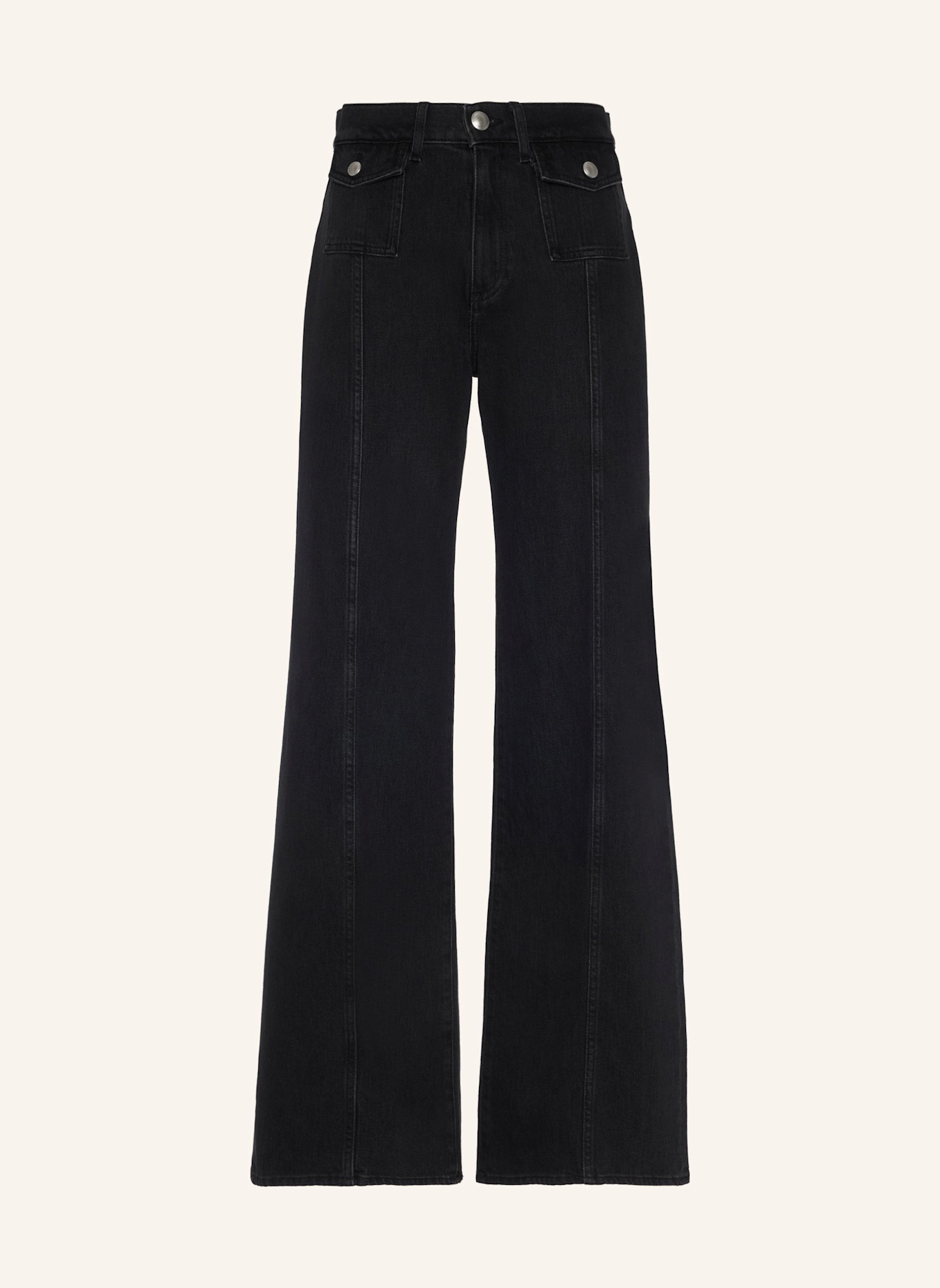 7 for all mankind Jeans LOTTA Wide Leg Fit: SCHWARZ