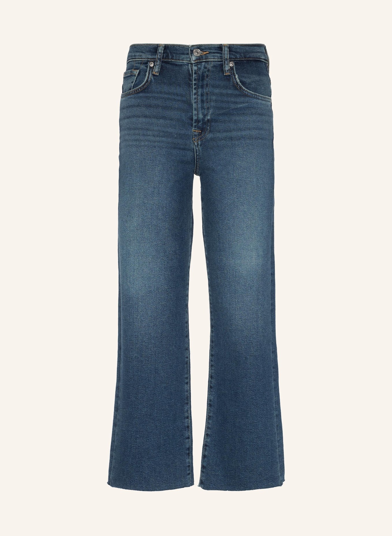7 for all mankind Jeans CROPPED ALEXA Straight Fit: BLAU