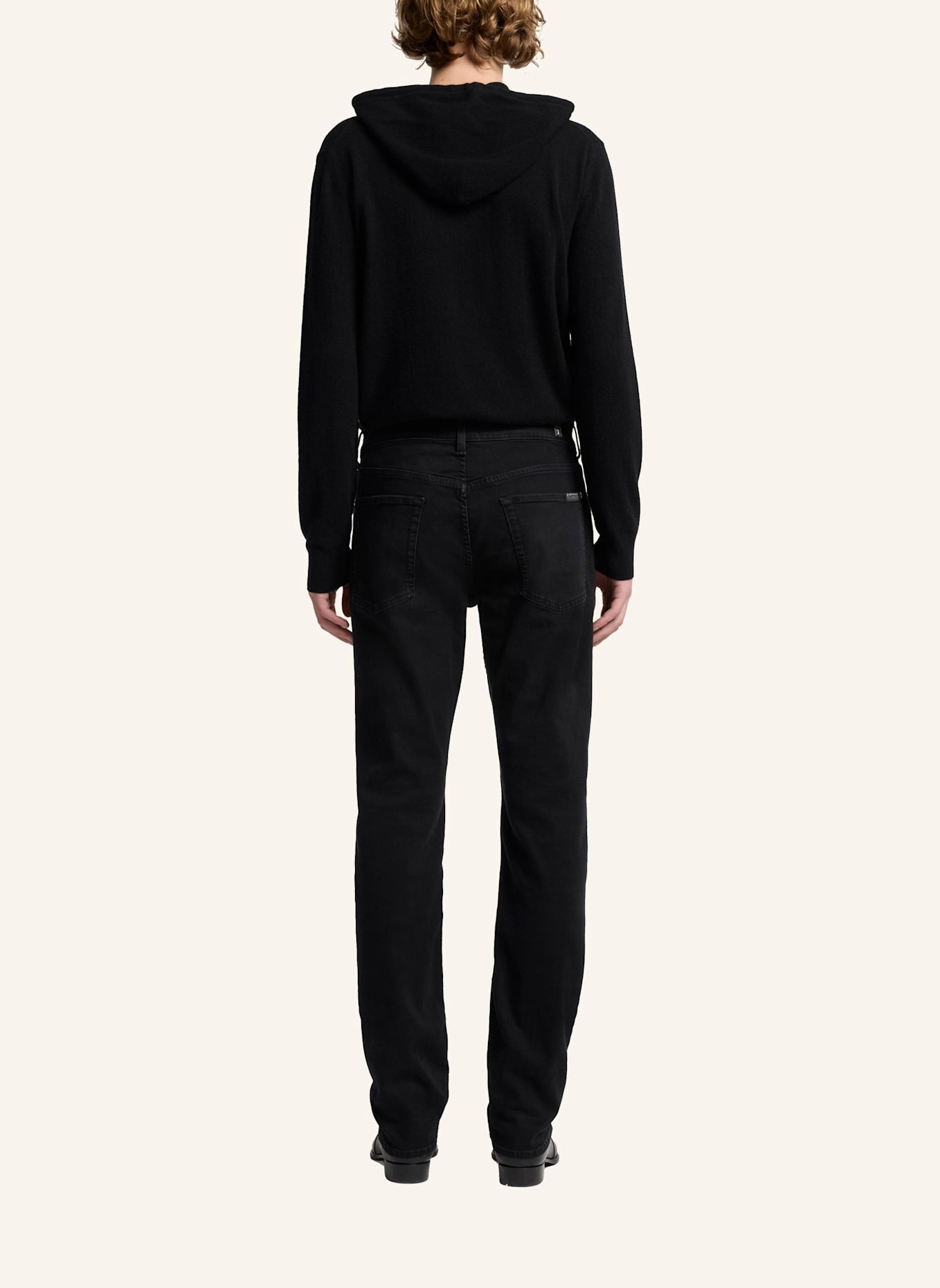 7 for all mankind Jeans THE STRAIGHT Straight Fit: SCHWARZ