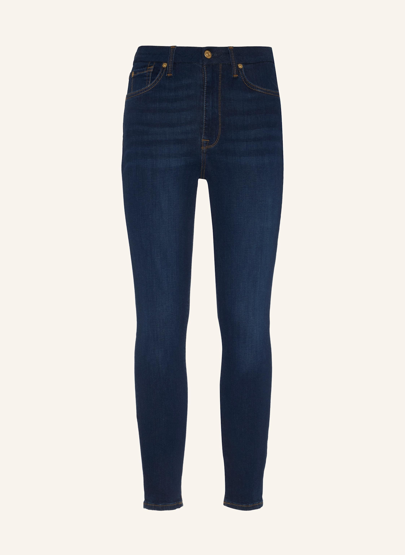 7 for all mankind Jeans HW ANKLE SKINNY Skinny Fit: BLAU