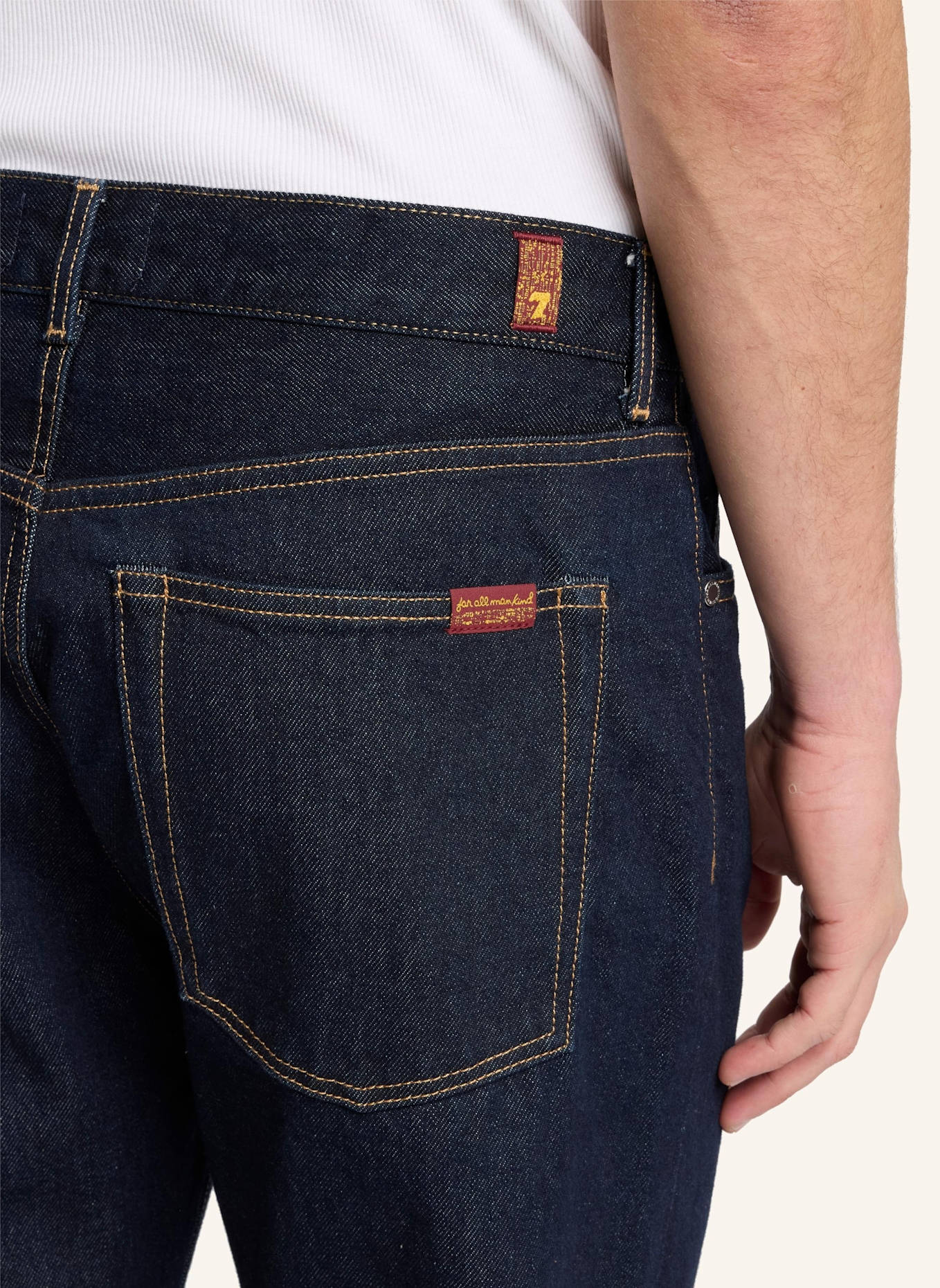 7 for all mankind Jeans MODERN STRAIGHT Straight Fit: BLAU