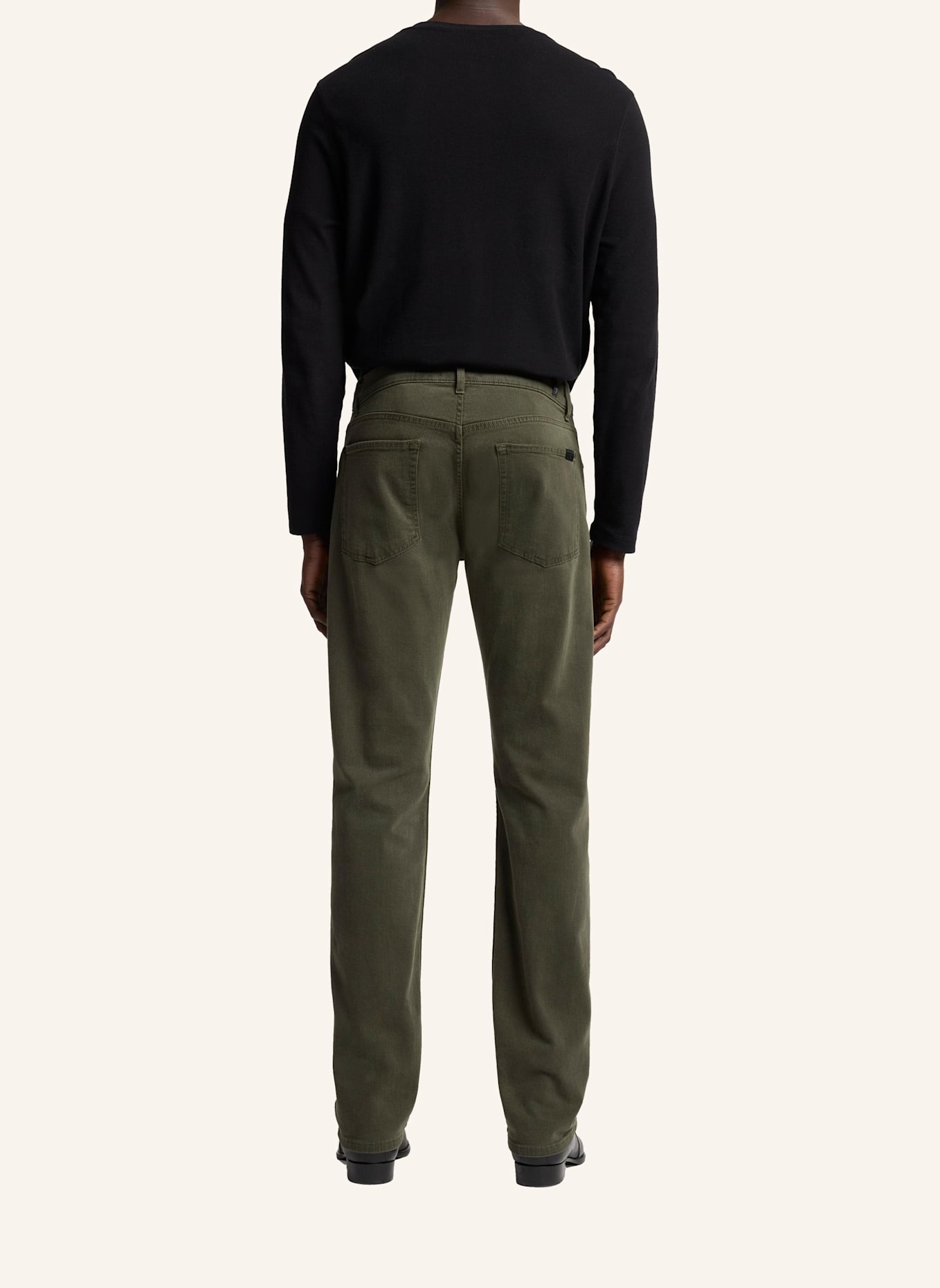 7 for all mankind Jeans THE STRAIGHT Straight Fit: GRÜN