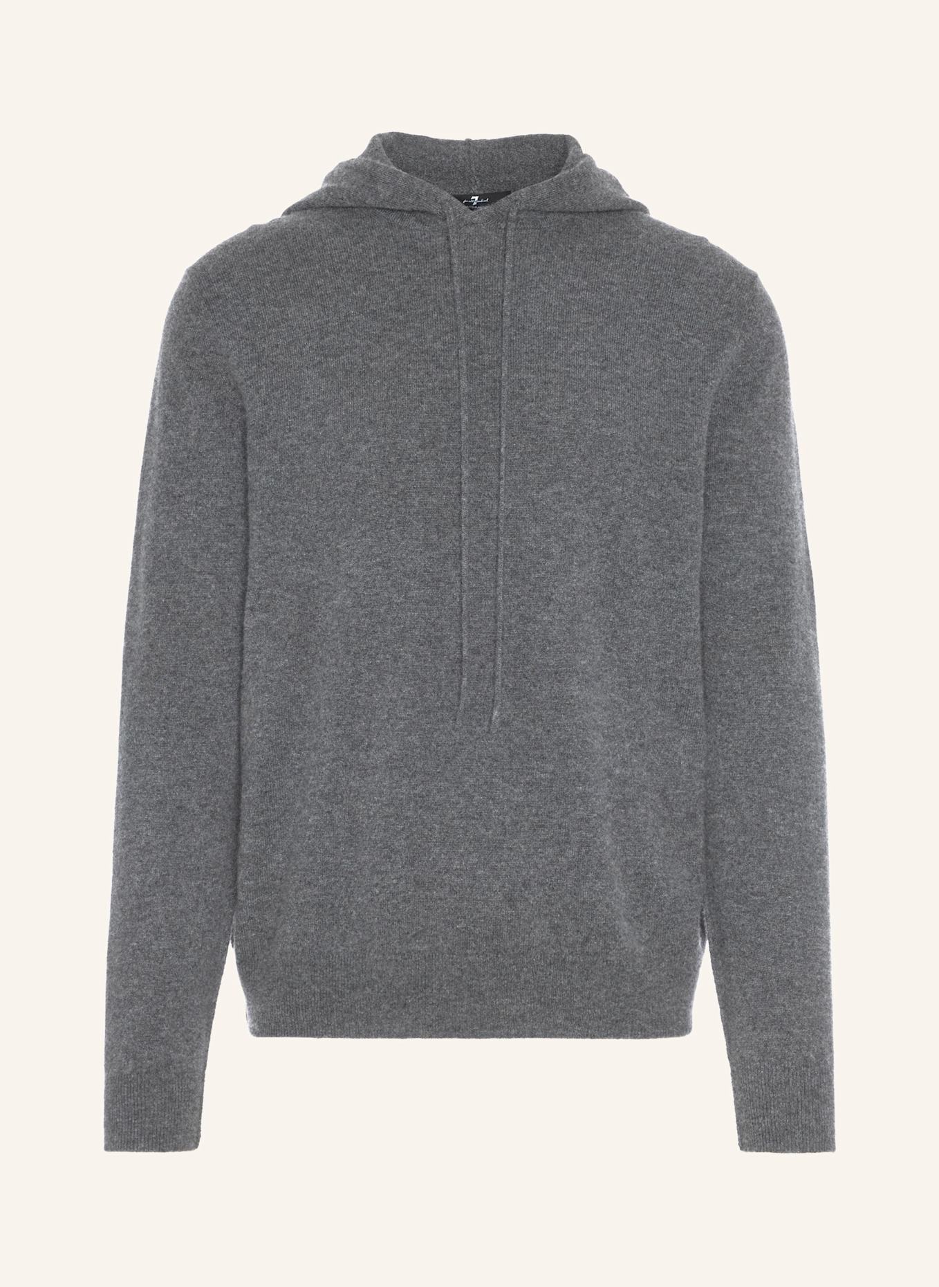 7 for all mankind Hoodie CASHMERE: GRAU