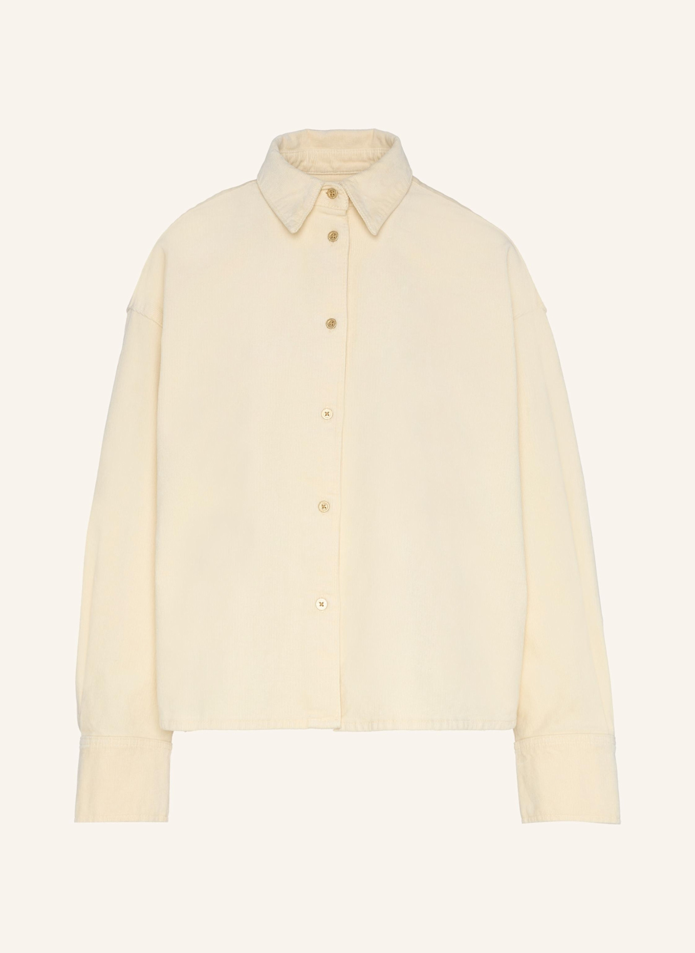 7 for all mankind Shirt NINA CROPPED: WEISS