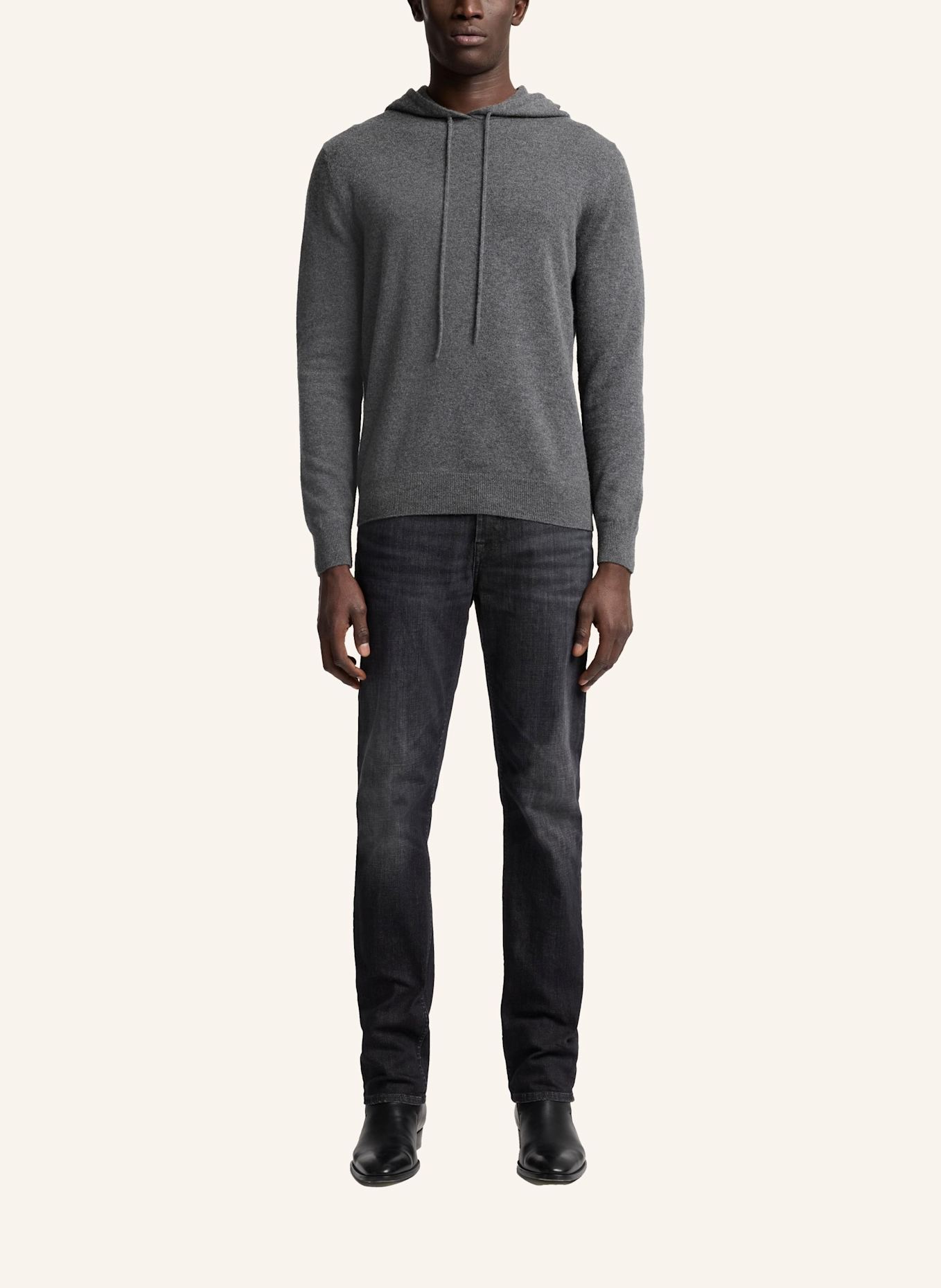 7 for all mankind Hoodie CASHMERE: GRAU