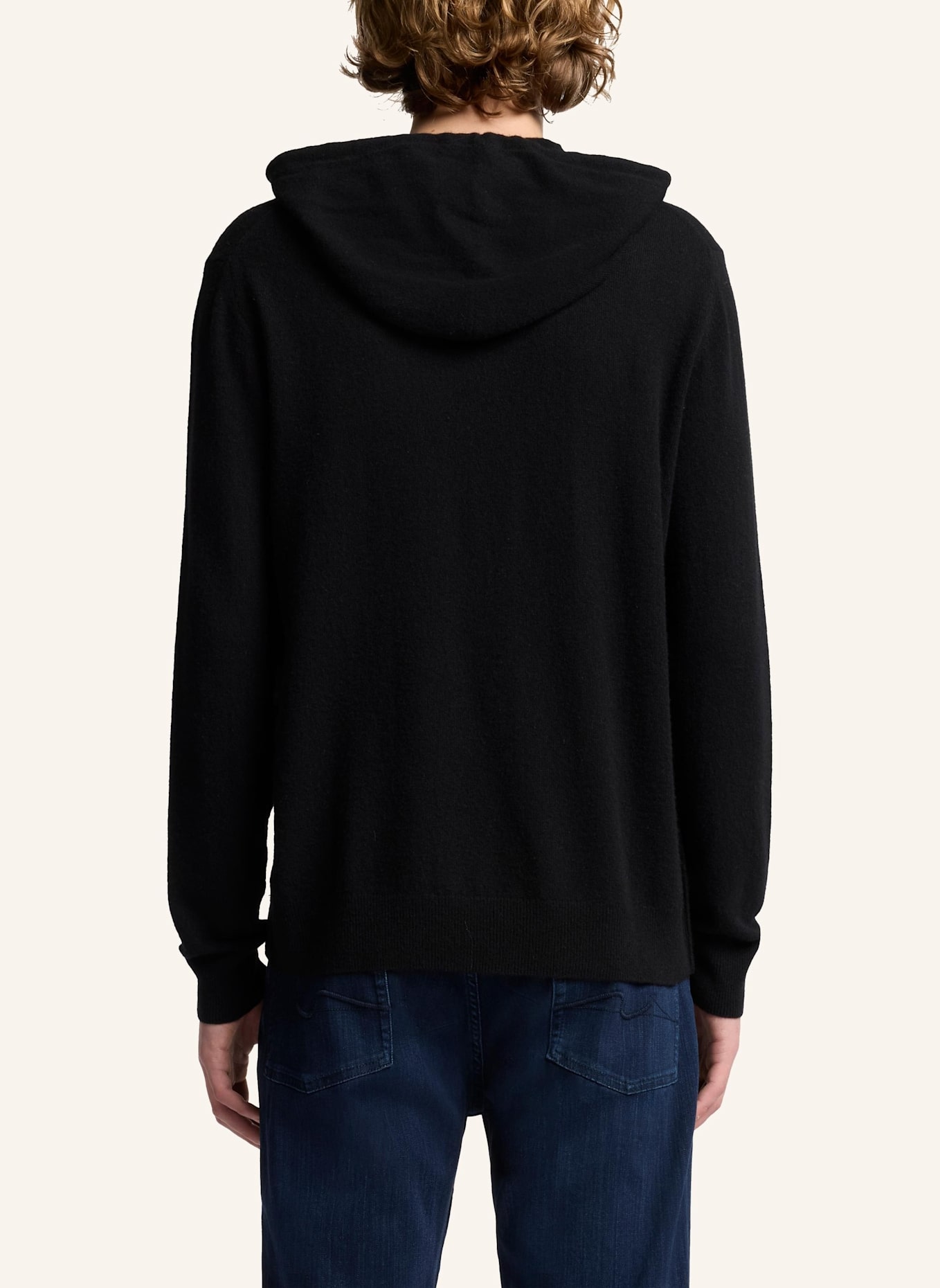 7 for all mankind Hoodie CASHMERE: SCHWARZ