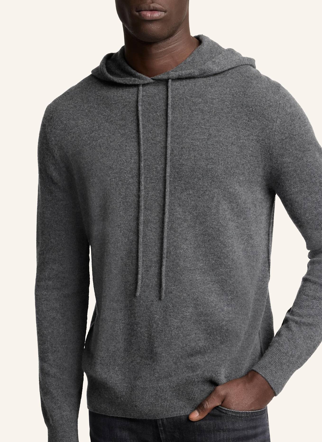7 for all mankind Hoodie CASHMERE: GRAU