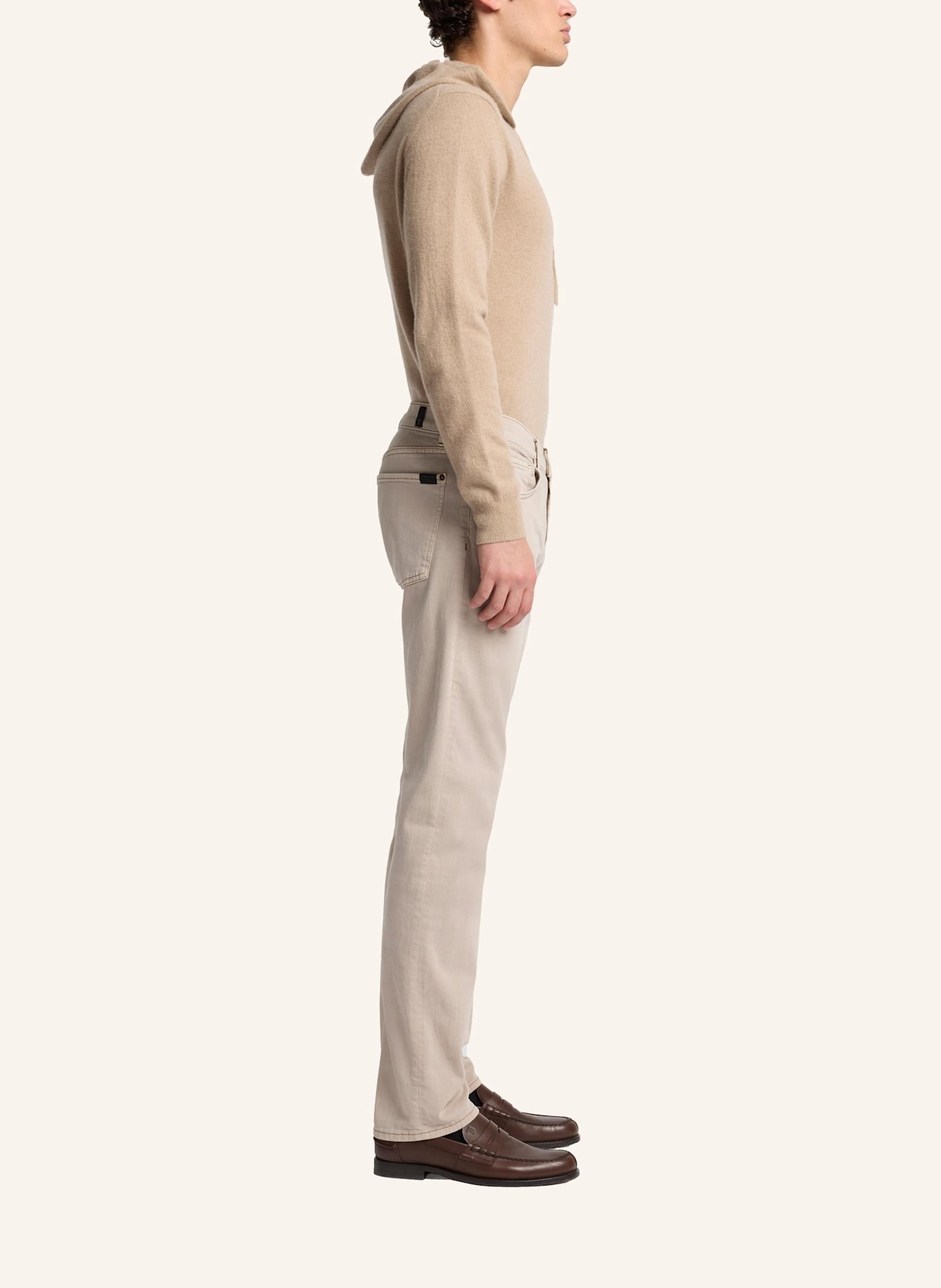 7 for all mankind Jeans THE STRAIGHT Straight Fit: BEIGE