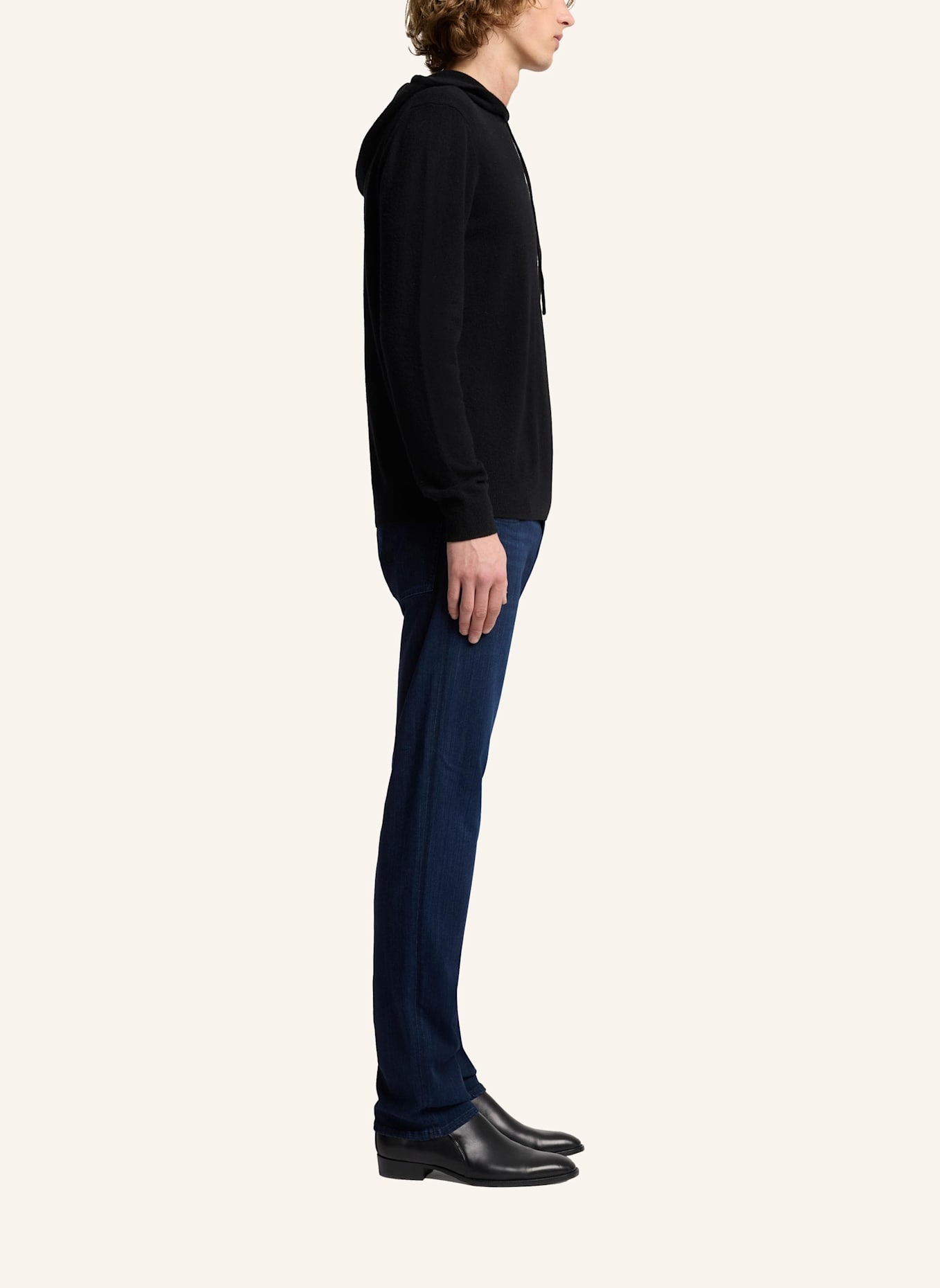 7 for all mankind Hoodie CASHMERE: SCHWARZ