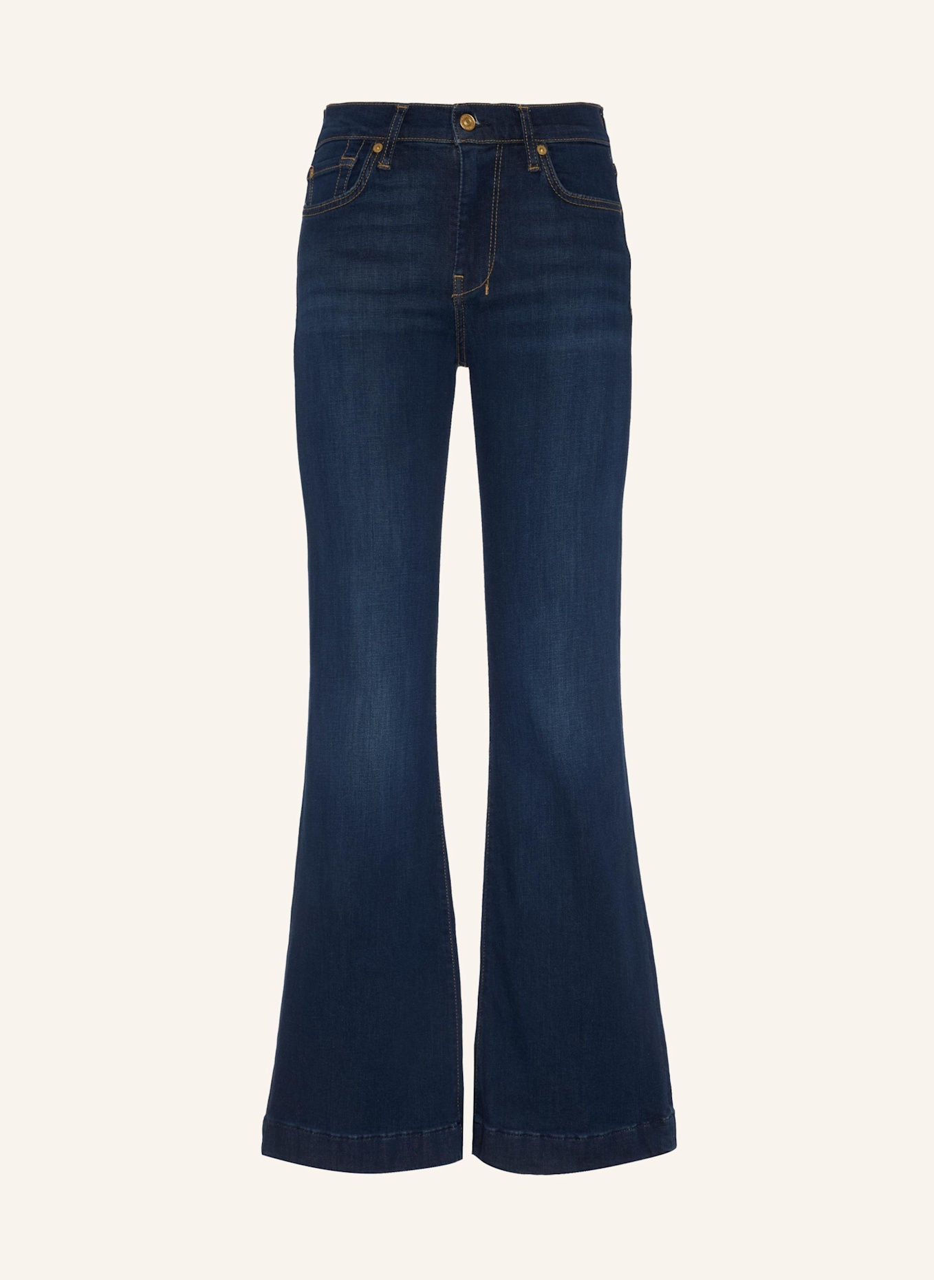 7 for all mankind Jeans DOJO TAILORLESS Flare Fit: BLAU