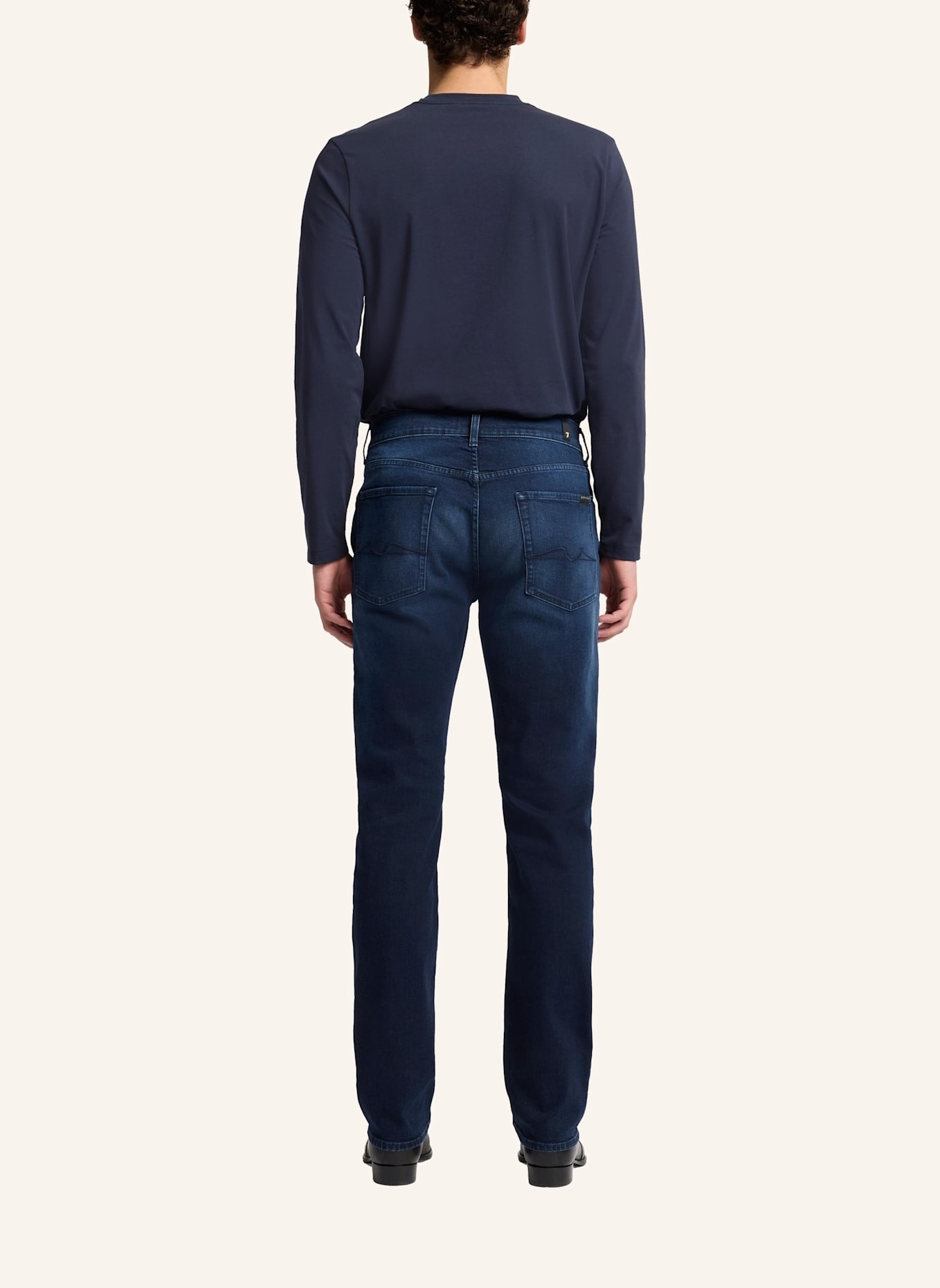 7 for all mankind Jeans THE STRAIGHT Straight Fit: BLAU
