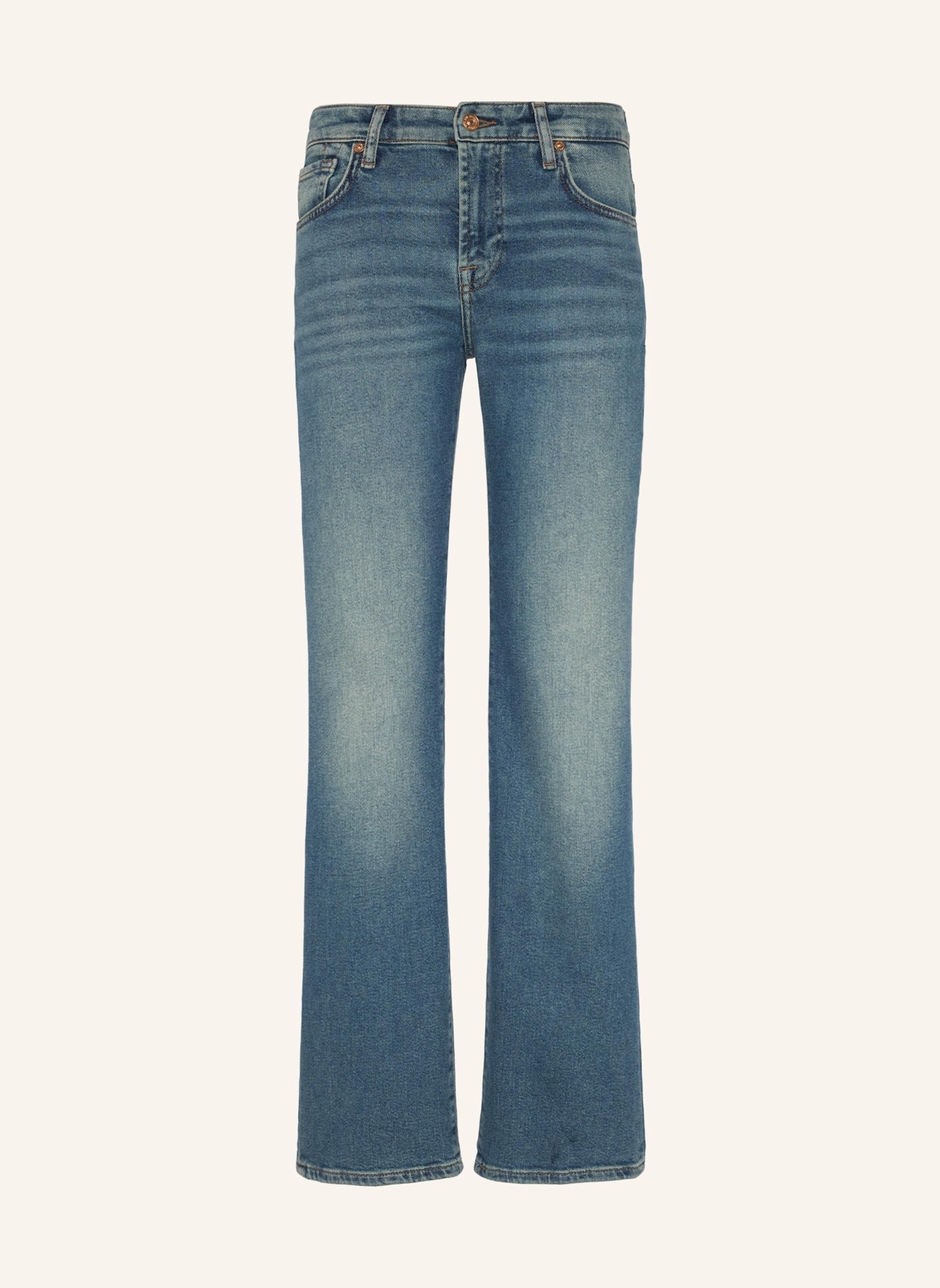 7 for all mankind Rechte jeans CALIE: BLAUW / DONKERBLAUW