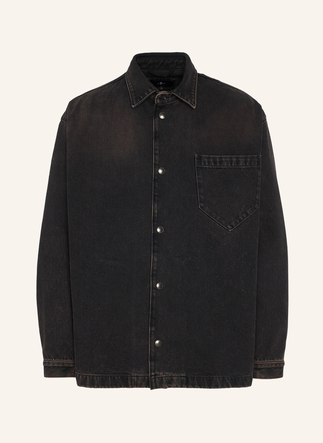 7 for all mankind Overshirt ROOTS: BRAUN