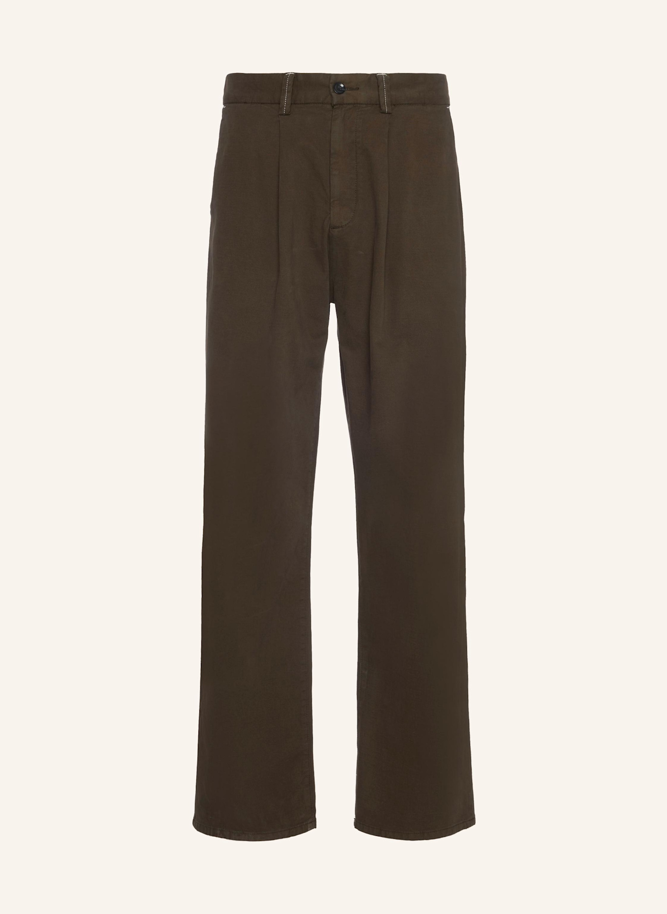 7 for all mankind Chino VULCAN Straight Fit: GRÜN