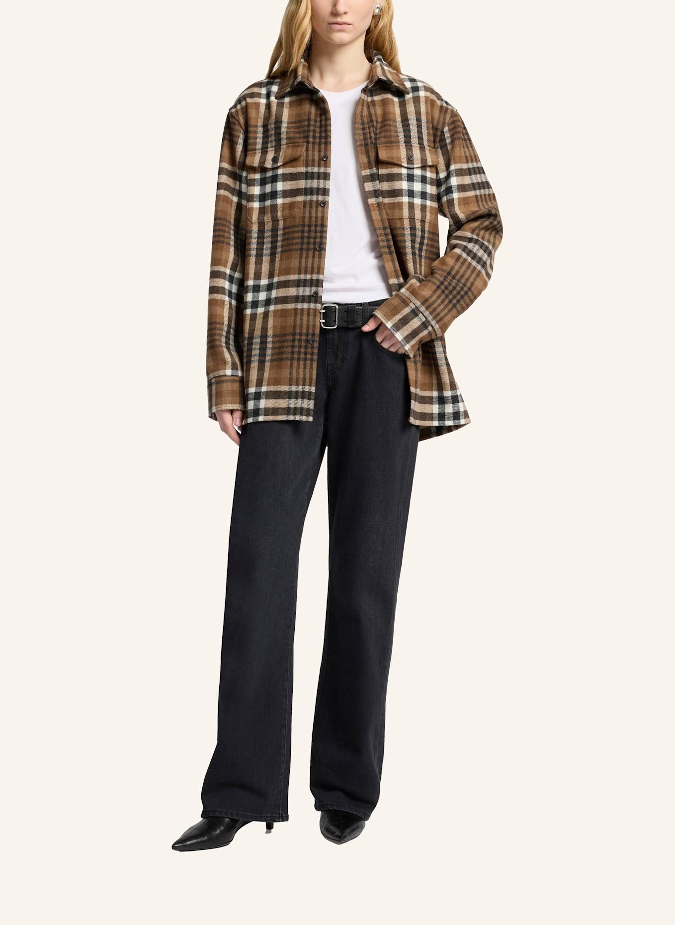 7 for all mankind Jeans LOW STRAIGHT Straight Fit: SCHWARZ