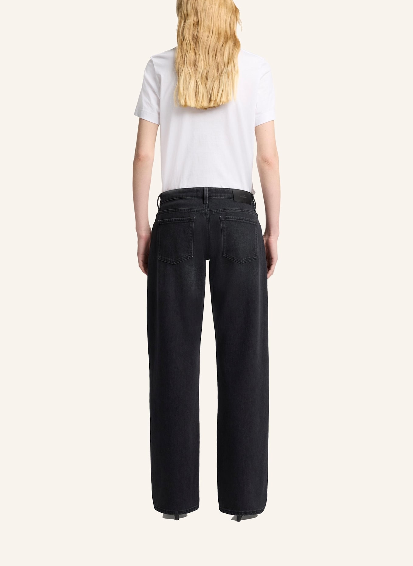 7 for all mankind Jeans LOW STRAIGHT Straight Fit: SCHWARZ