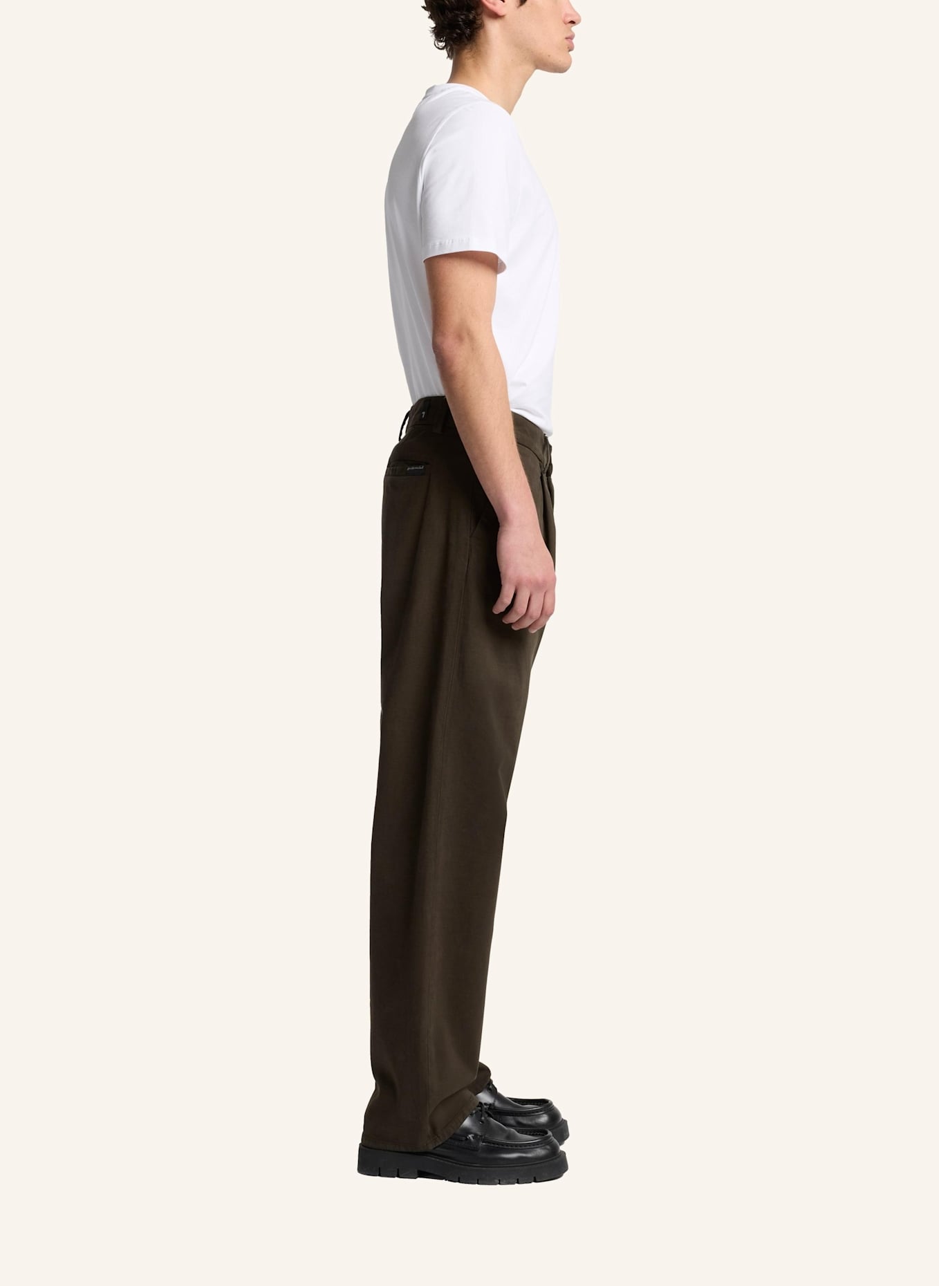 7 for all mankind Chino VULCAN Straight Fit: GRÜN