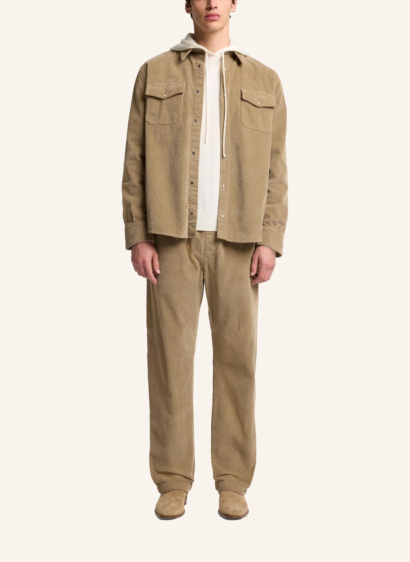 7 for all mankind Chino Pants STRAIGHT JOGGER: BEIGE