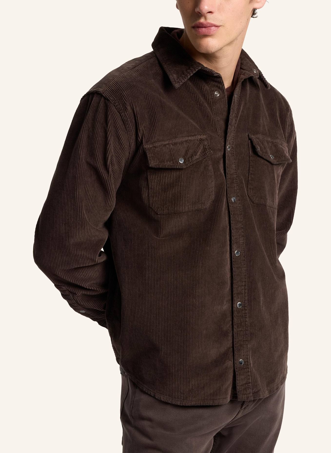 7 for all mankind Overshirt CORDUROY: BRAUN