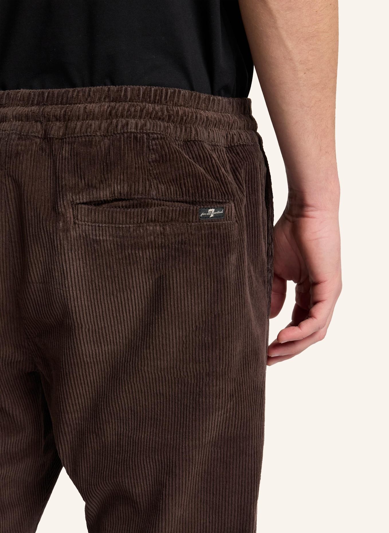 7 for all mankind Chino Pants STRAIGHT JOGGER: BRAUN