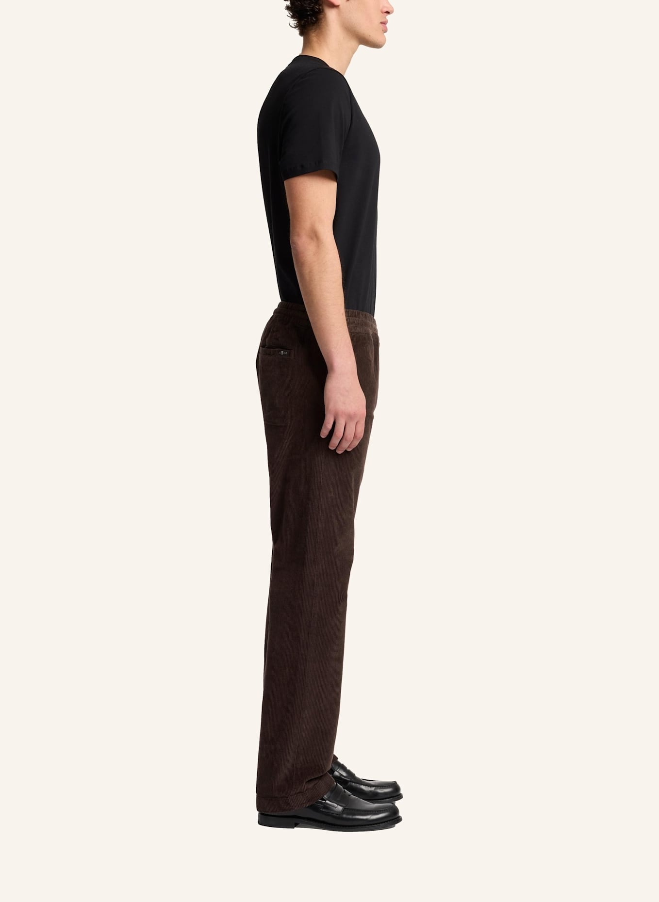 7 for all mankind Chino Pants STRAIGHT JOGGER: BRAUN
