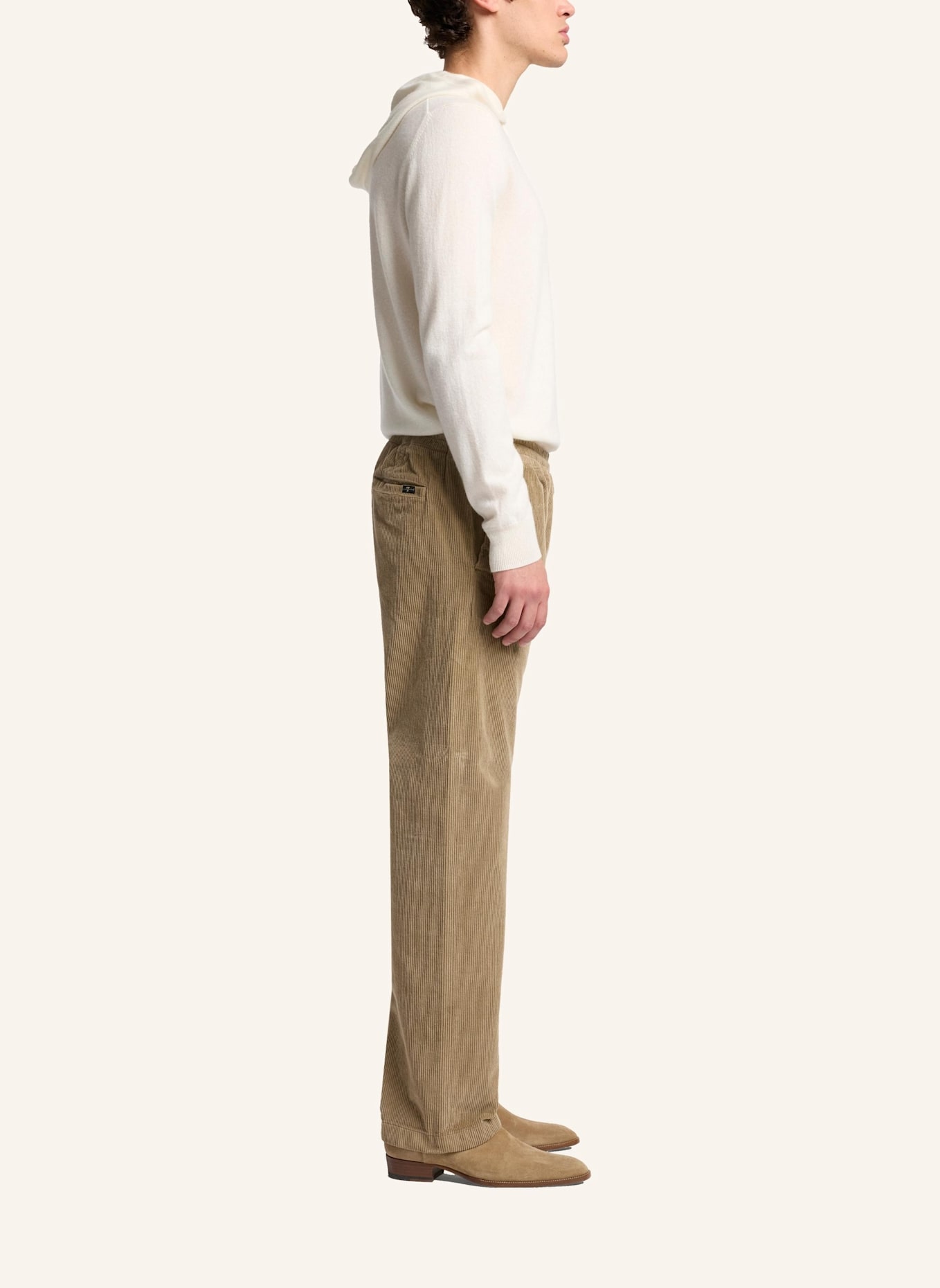 7 for all mankind Chino Pants STRAIGHT JOGGER: BEIGE