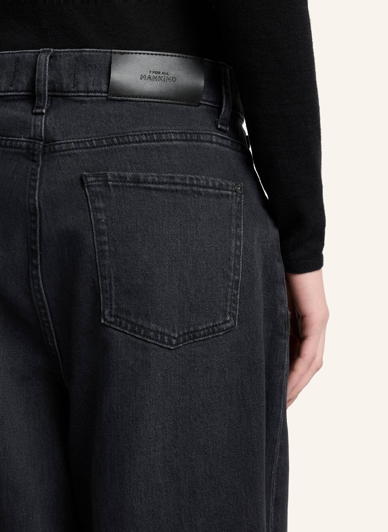 7 for all mankind Jeans BALLOON Baggy Fit: SCHWARZ