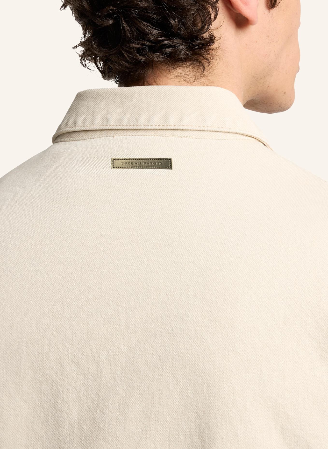 7 for all mankind Jacket PADDED HARRINGTON: BEIGE