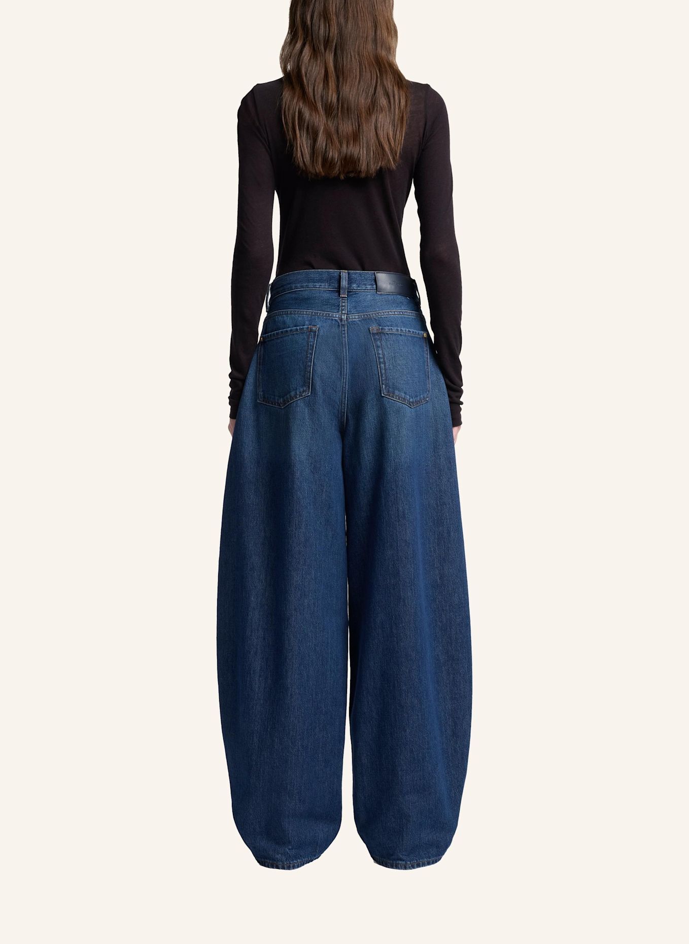 7 for all mankind Jeans BALLOON Baggy Fit: BLAU