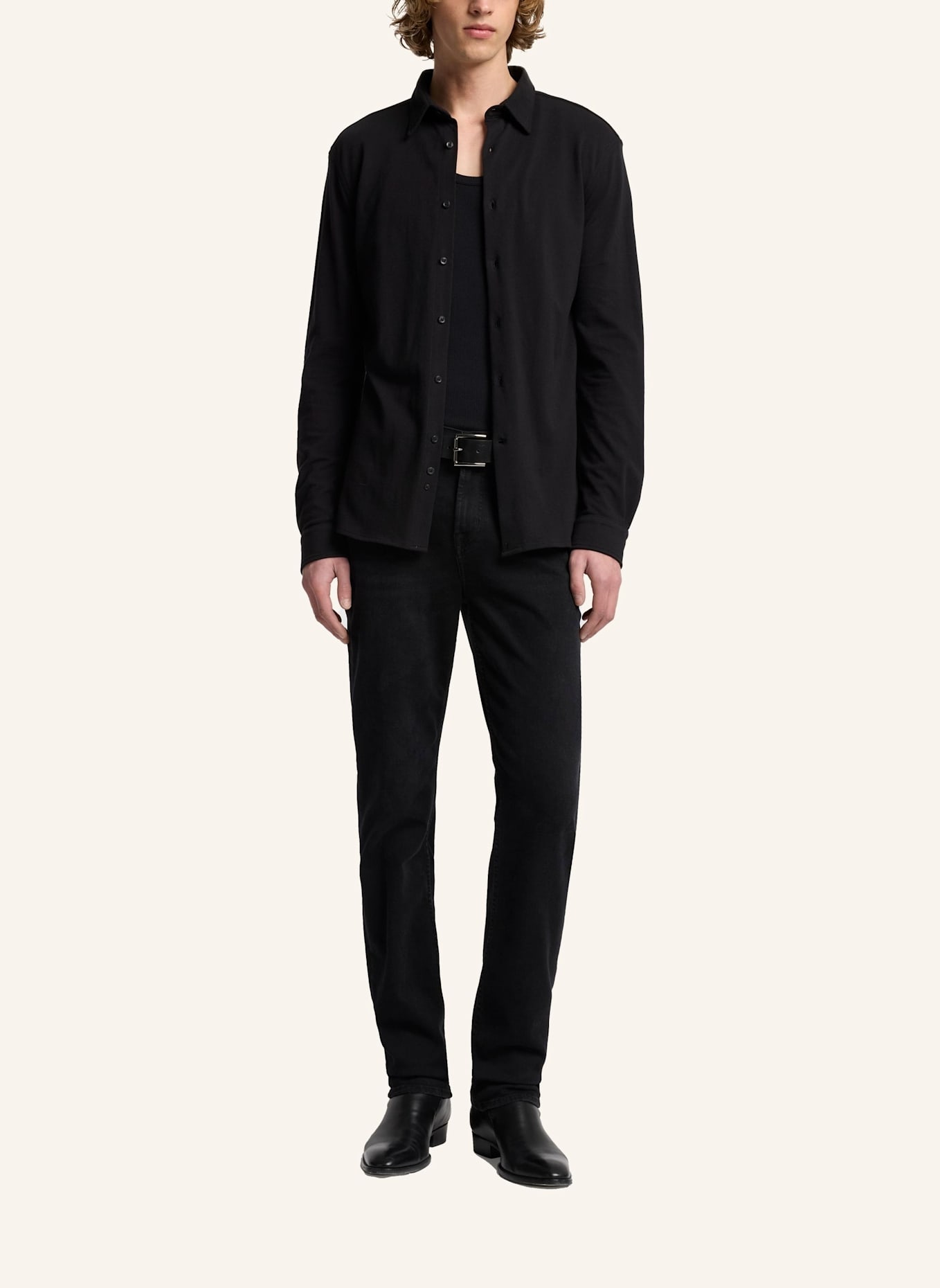 7 for all mankind Jeans SLIMMY Slim Fit: SCHWARZ