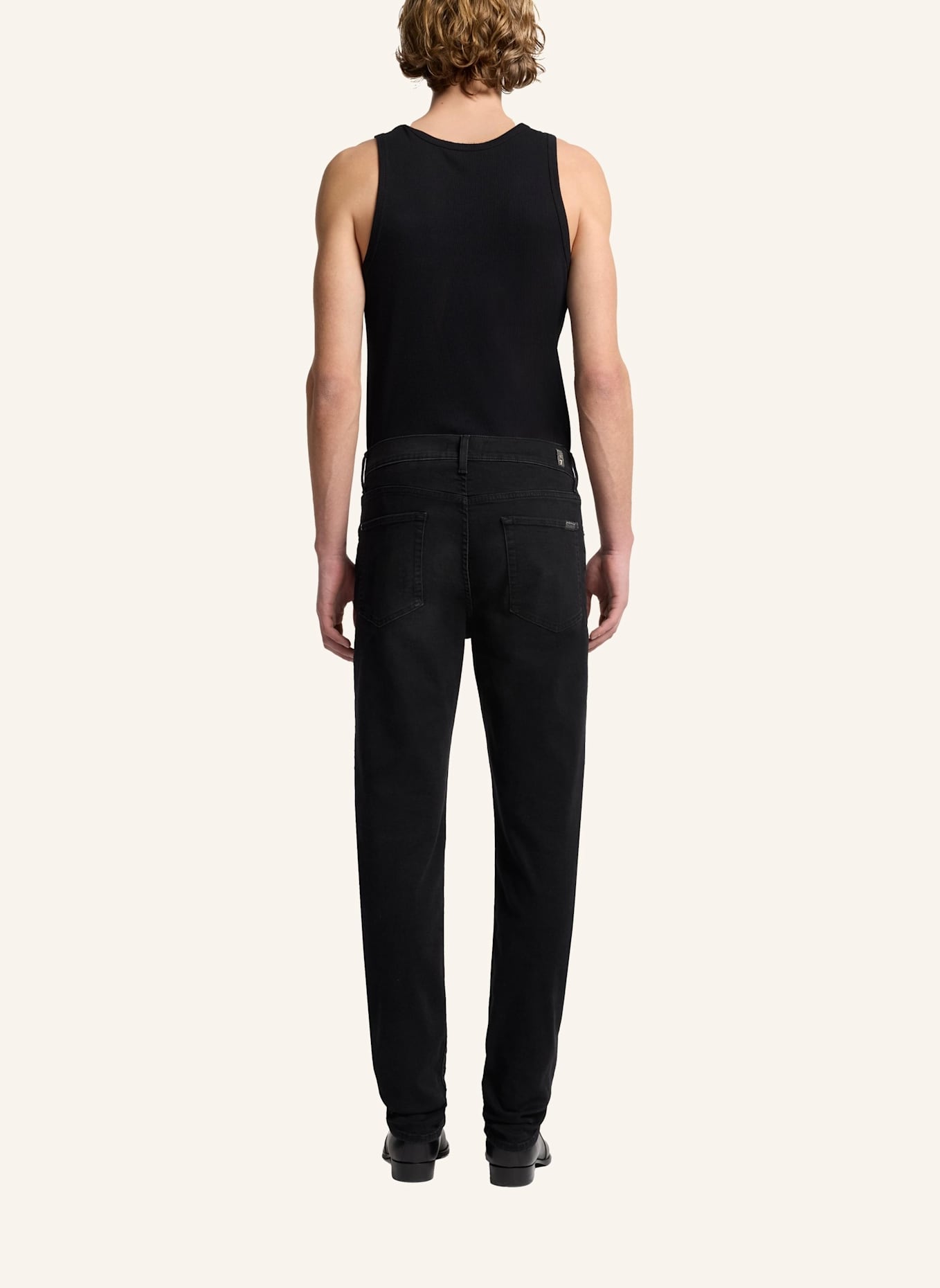 7 for all mankind Jeans SLIMMY Slim Fit: SCHWARZ