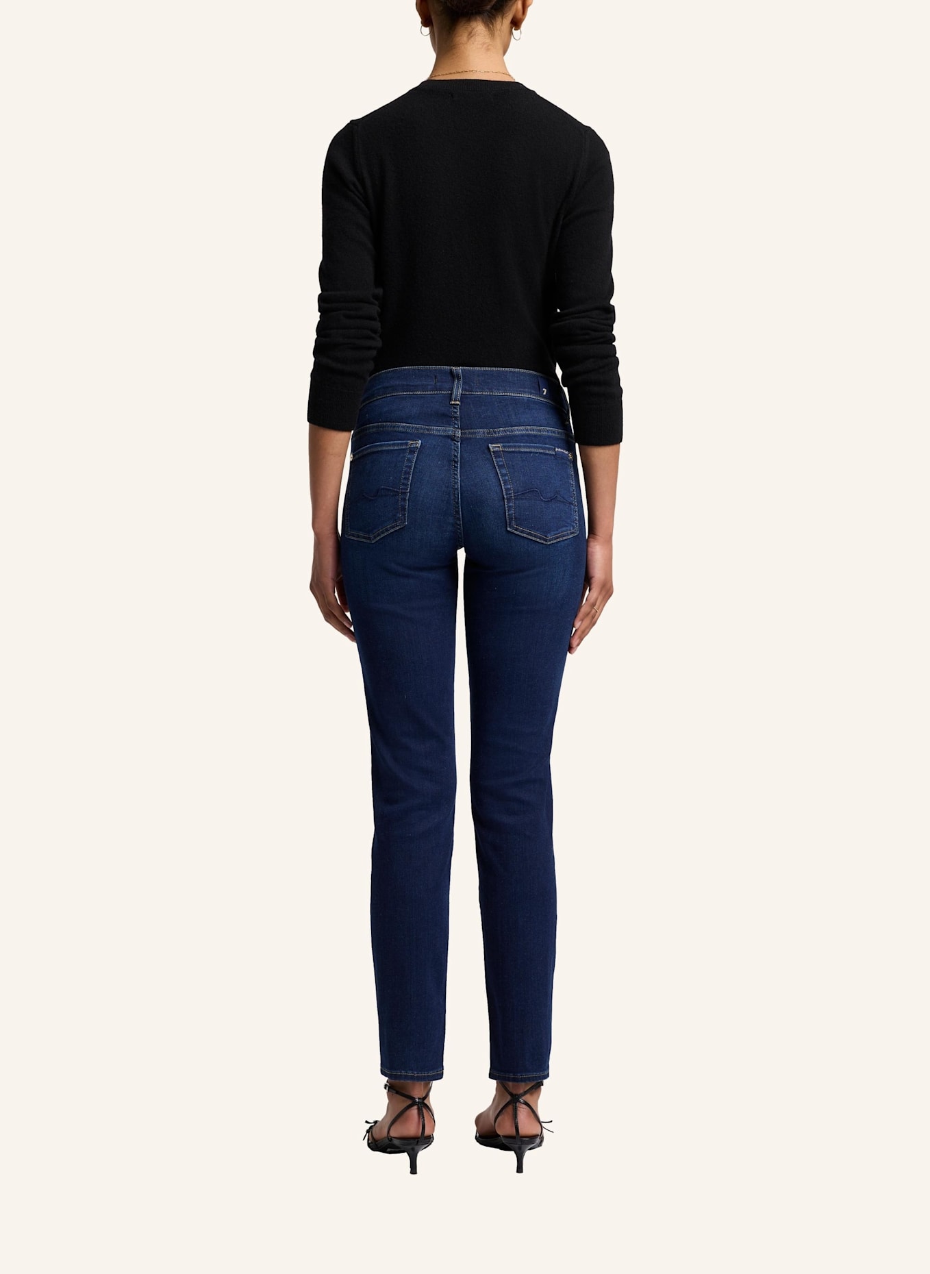 7 for all mankind Jeans ROXANNE Skinny Fit: BLAU
